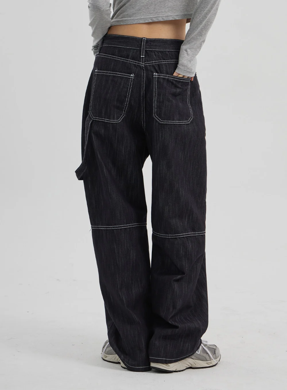 Mid-Rise Baggy Jeans CF307 - Image 6