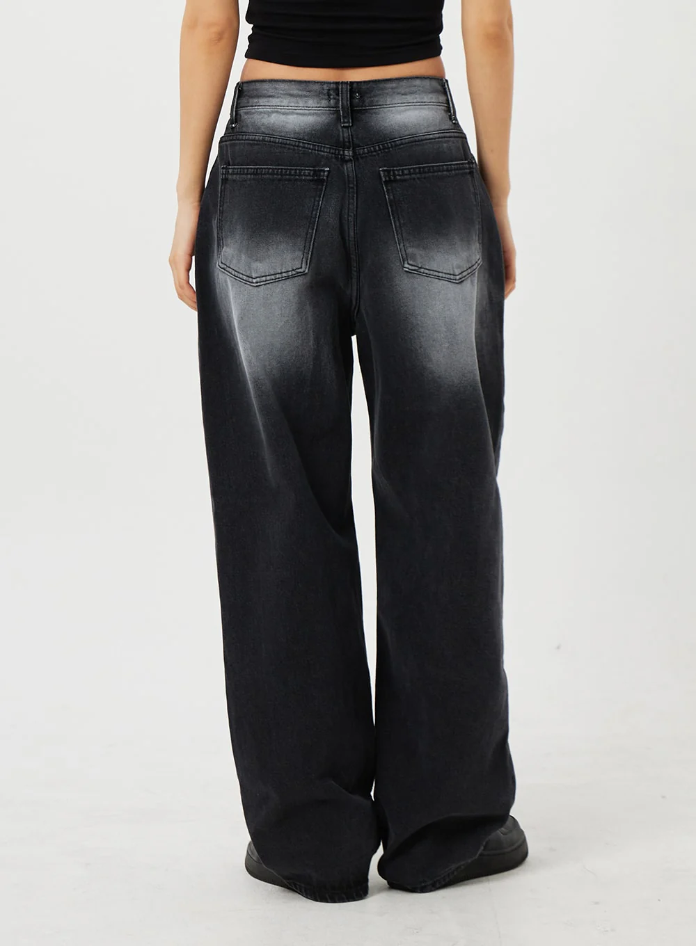 Mid-Rise Baggy Jeans CF328 - Image 6