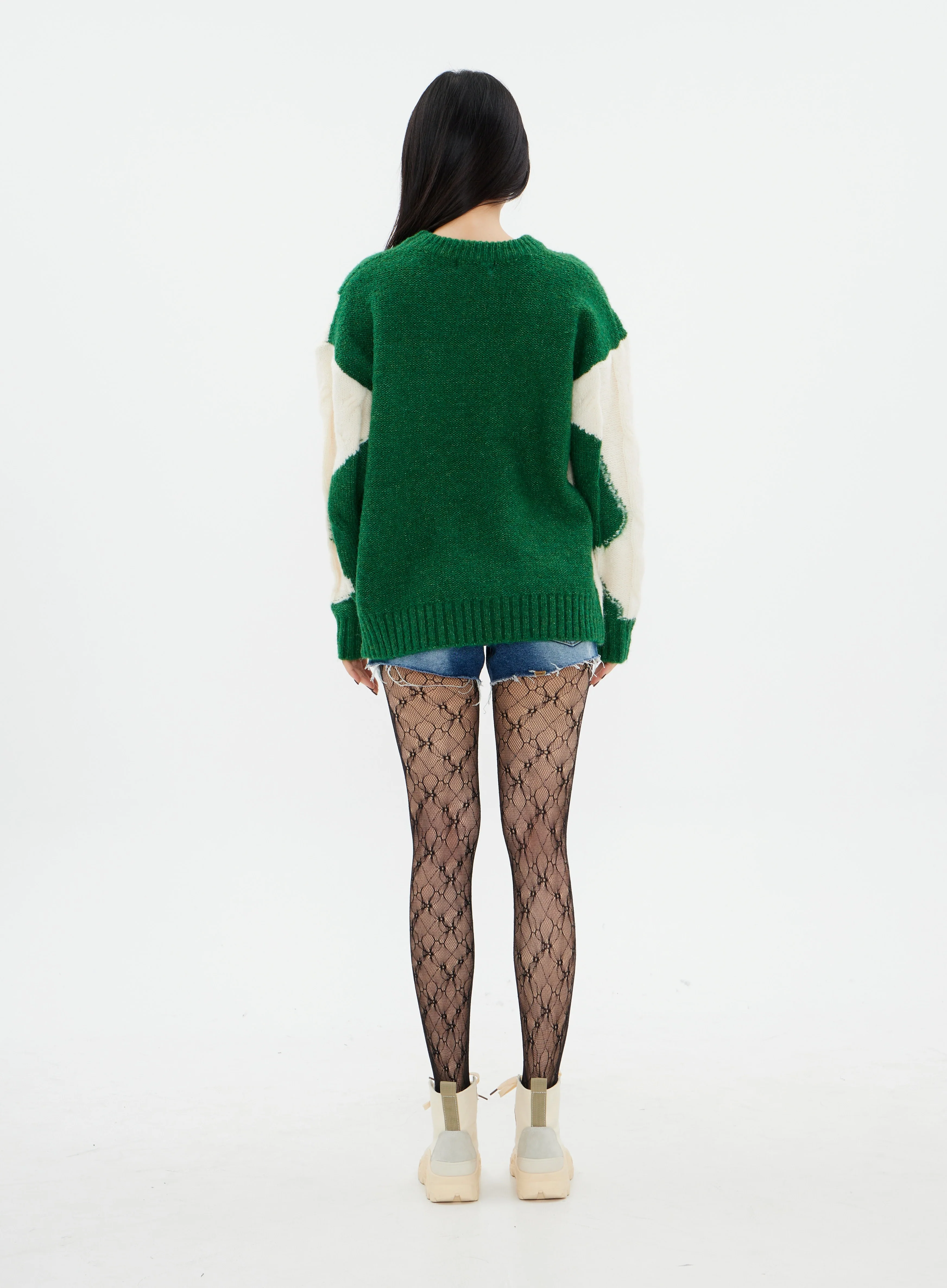Mid Rise Distressed Mini Shorts K2302 - Image 5