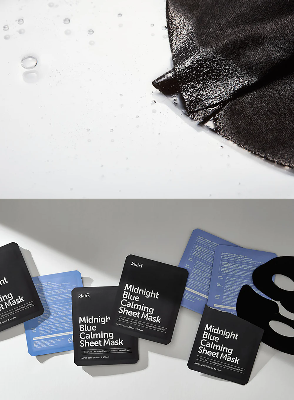 Midnight Blue Calming Sheet Mask (25ml / 5ea) - Image 6