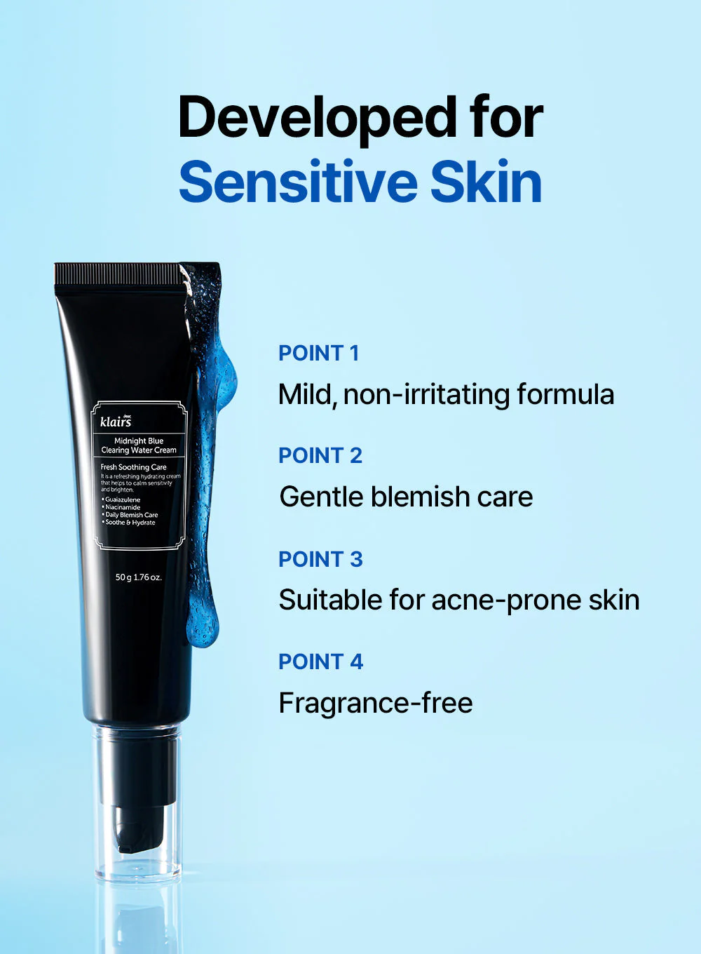 Midnight Blue Clearing Water Cream (20g) - Image 20
