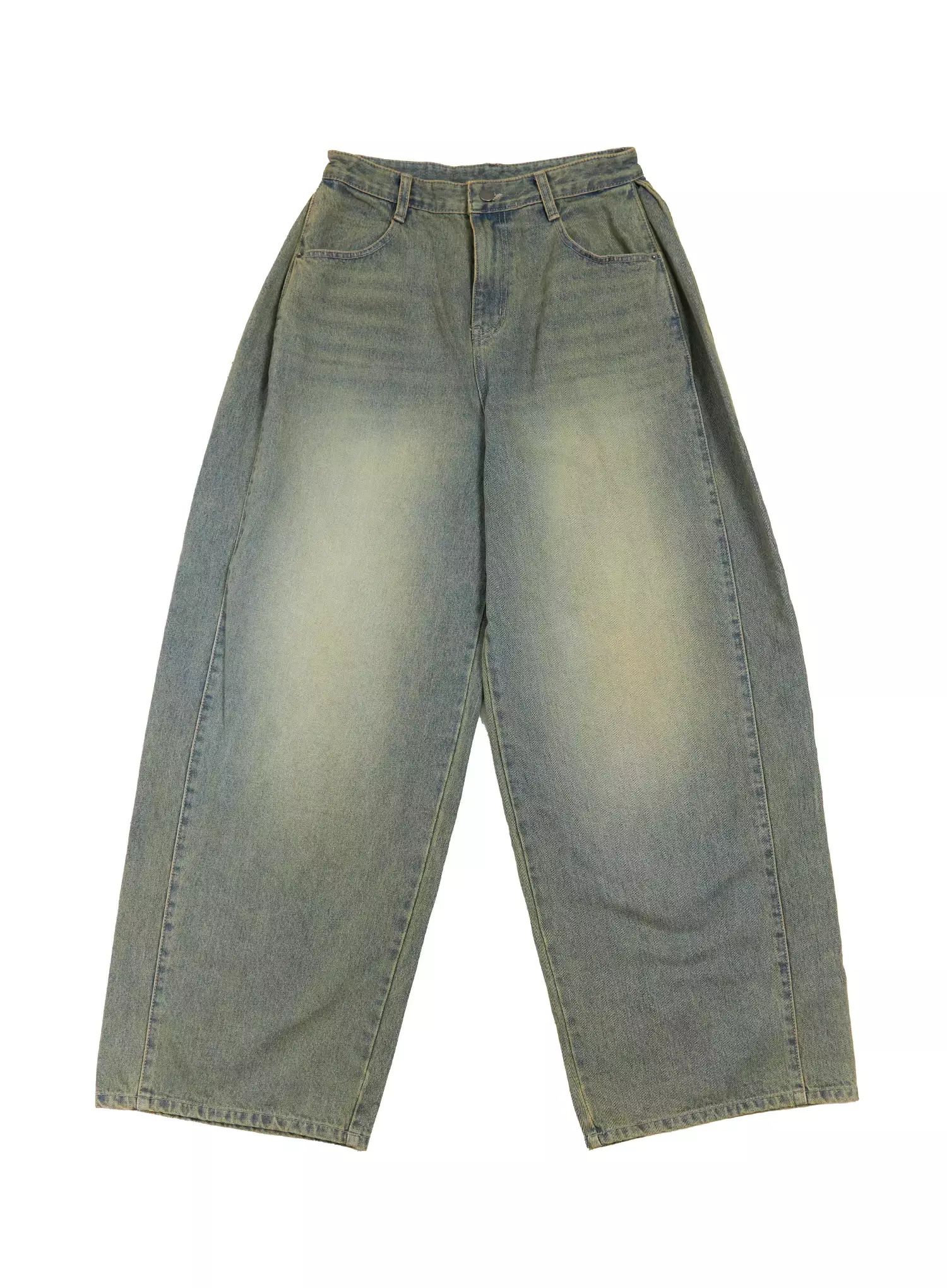 Milana Vintage Washed Baggy Jeans IS525 - Image 18