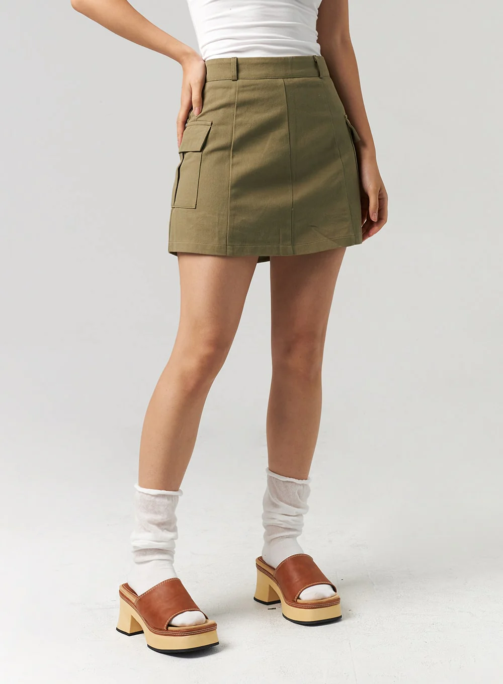 Mini Cargo Skirt CL307 - Image 11