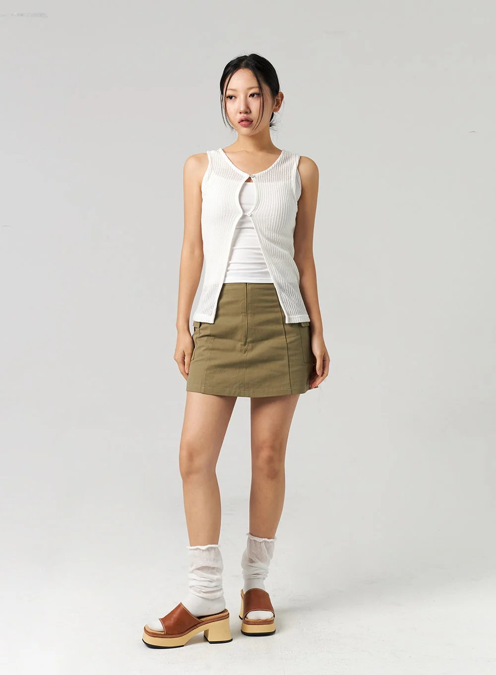 Mini Cargo Skirt CL307 - Image 9