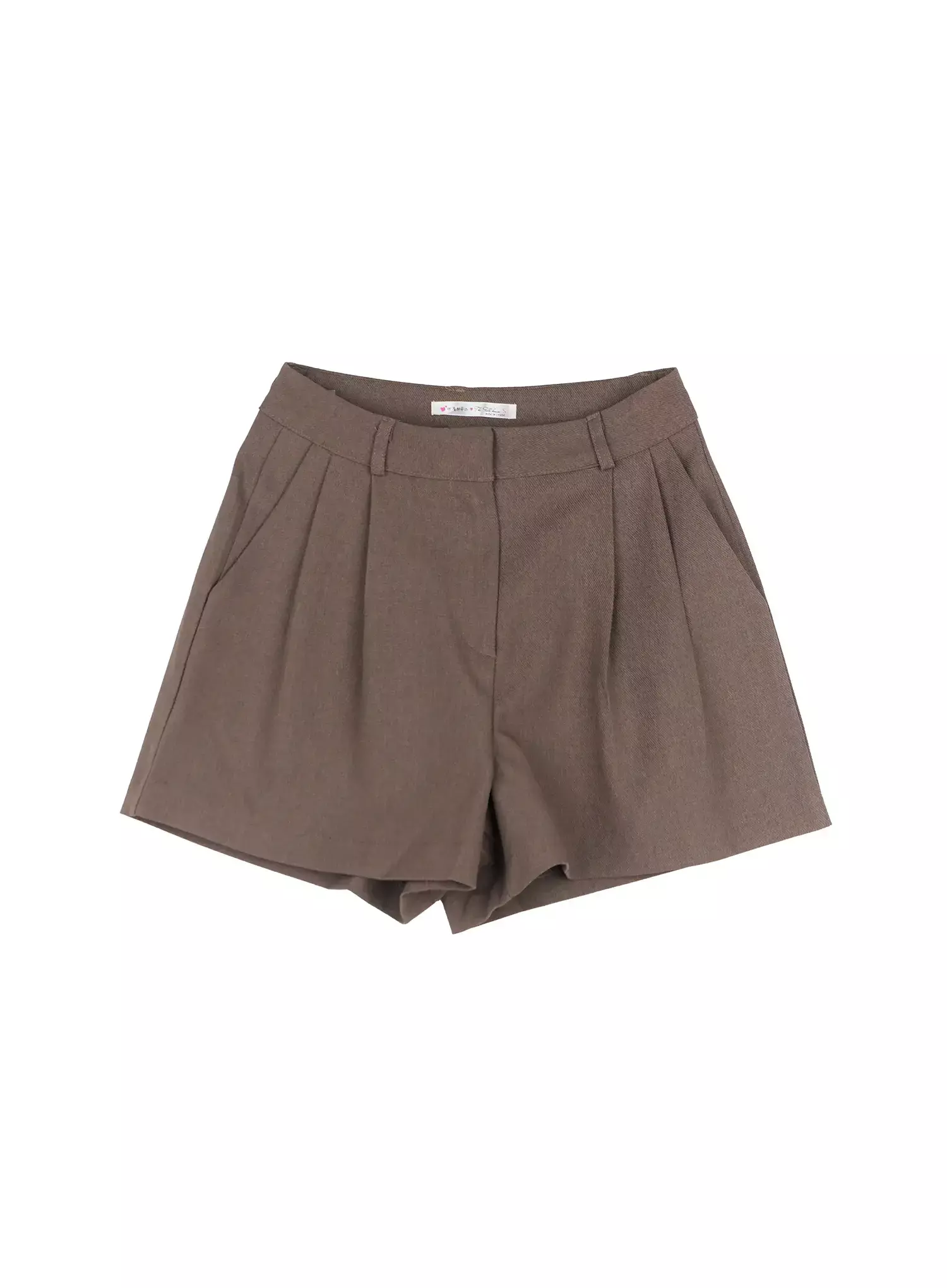 Modern Pintuck Tailored Shorts IN507 - Image 18