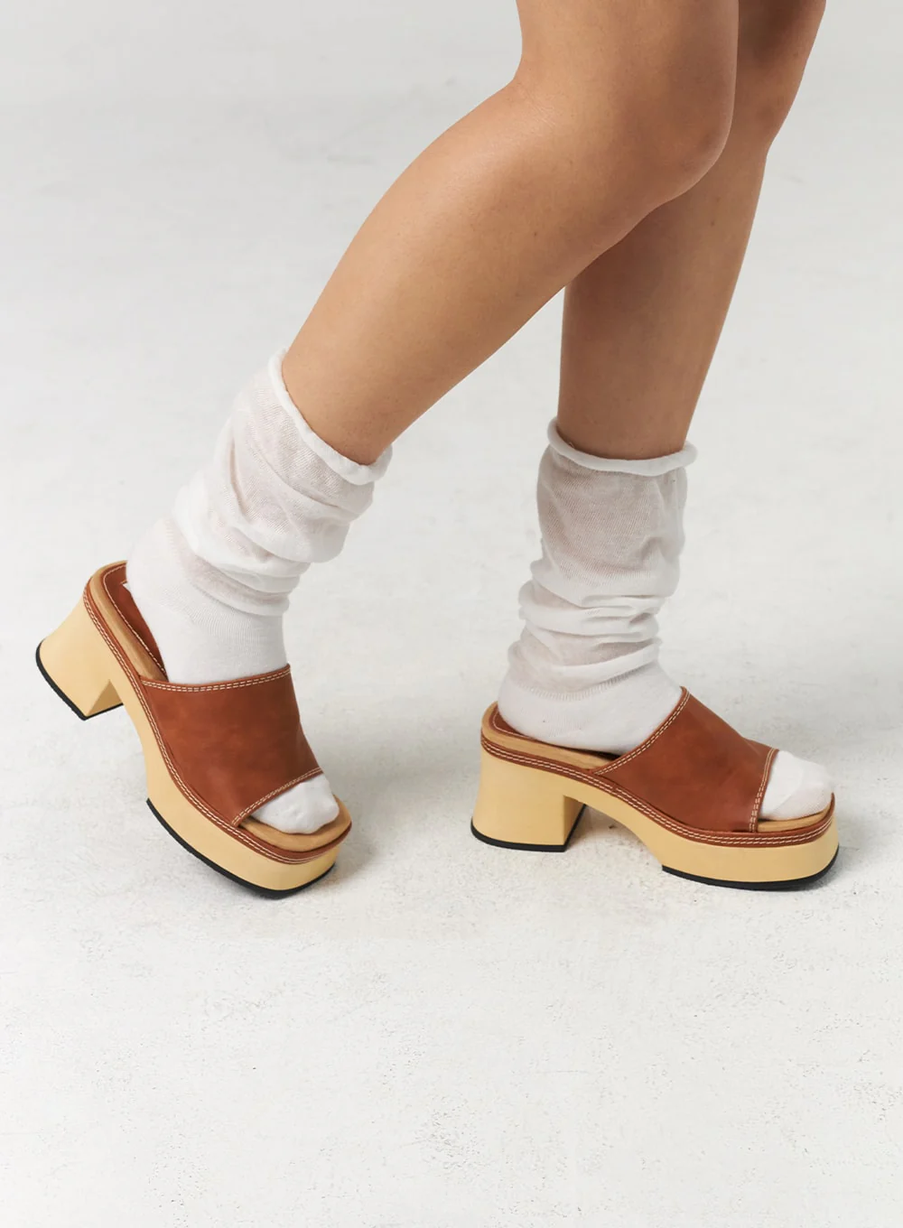 Mule Heel Sandals CL311 - Image 6