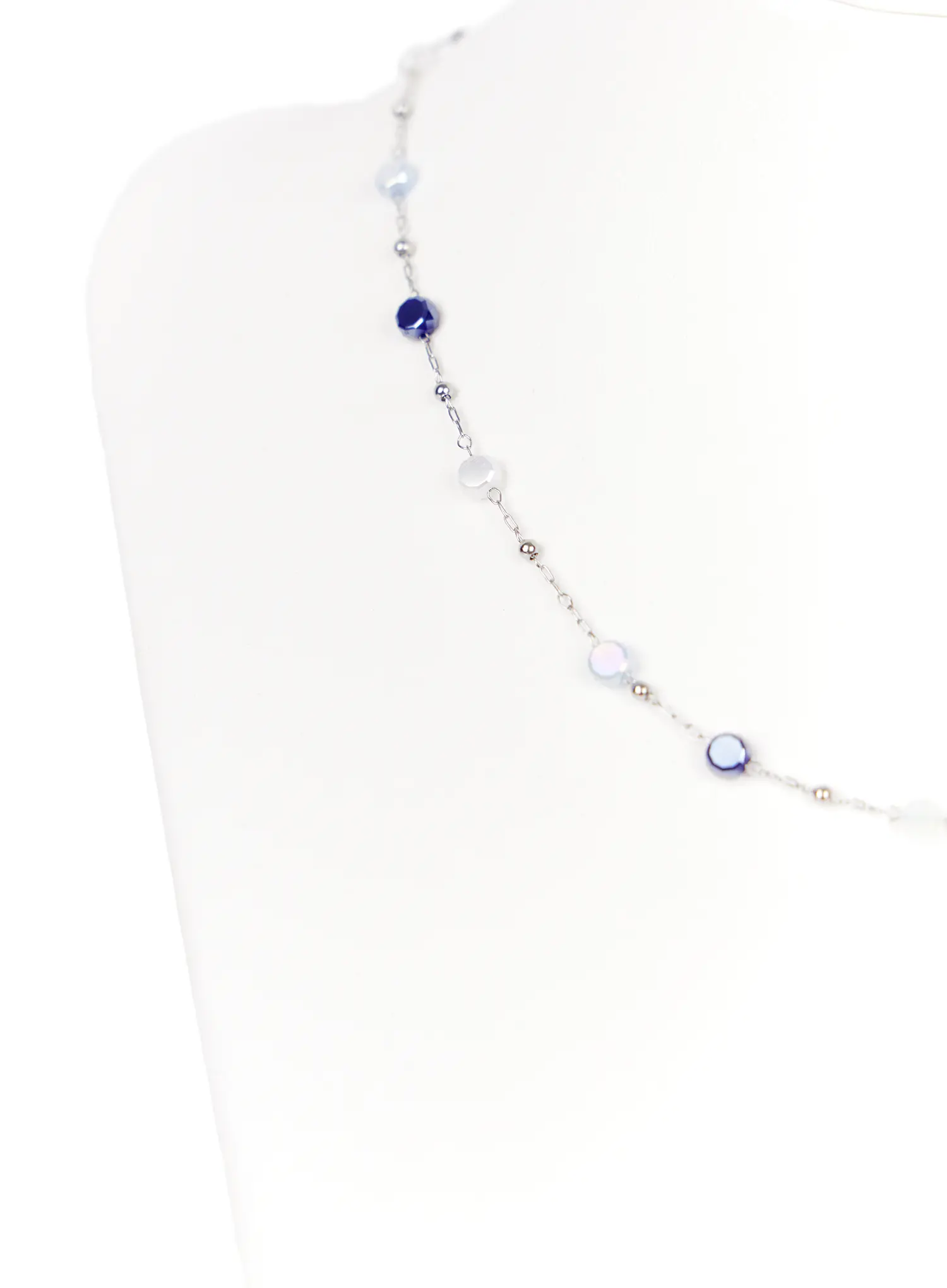 Multicolor Bead Necklace CA515 - Image 4