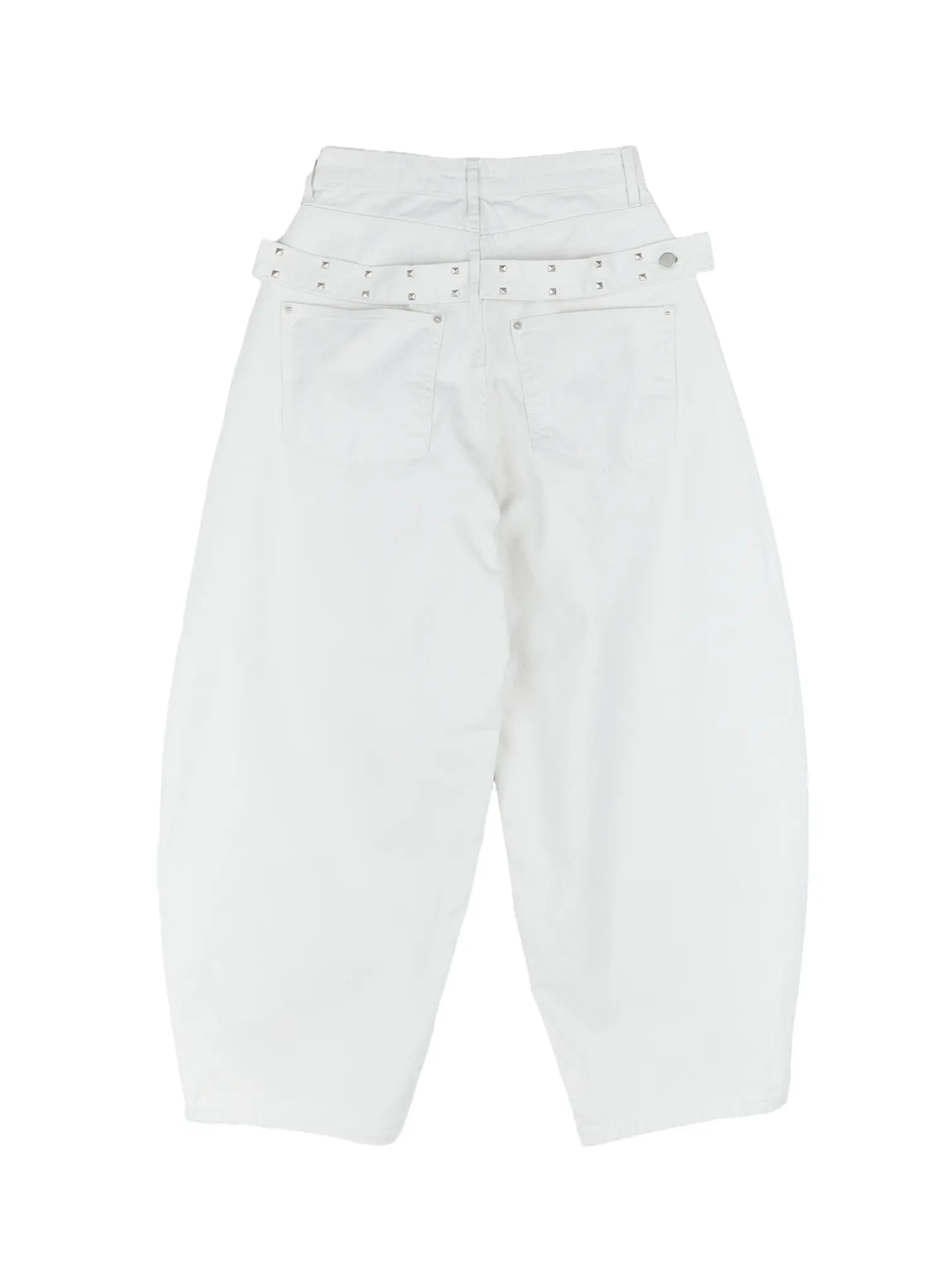 Nana Studded Belt Balloon Jeans CS512 - Image 11