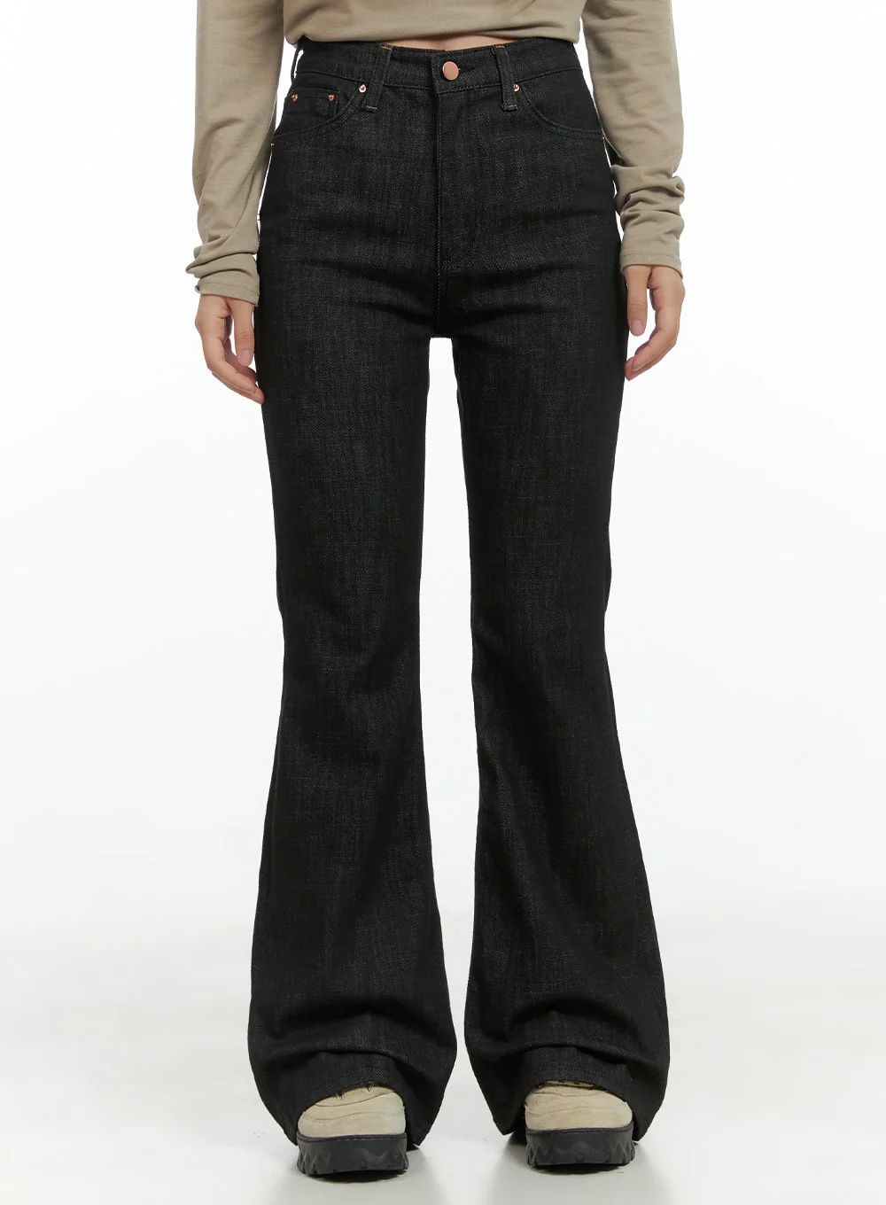 Noah Slim Bootcut Raw Denim Jeans CO404
