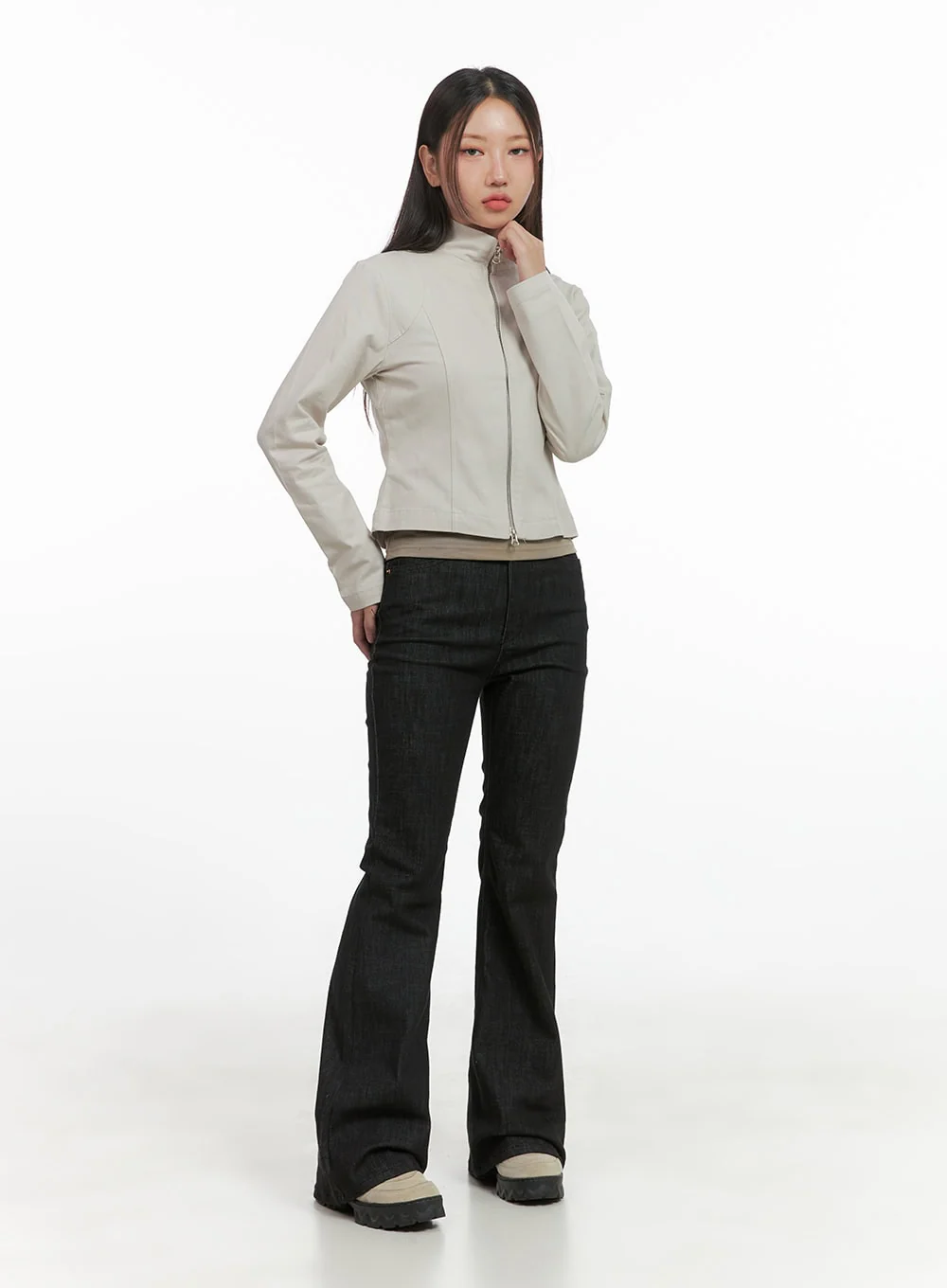 Noah Slim Bootcut Raw Denim Jeans CO404 - Image 2