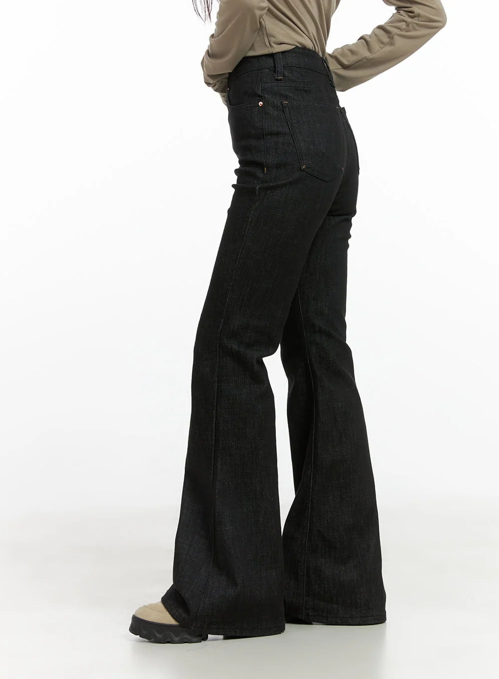 Noah Slim Bootcut Raw Denim Jeans CO404 - Image 5