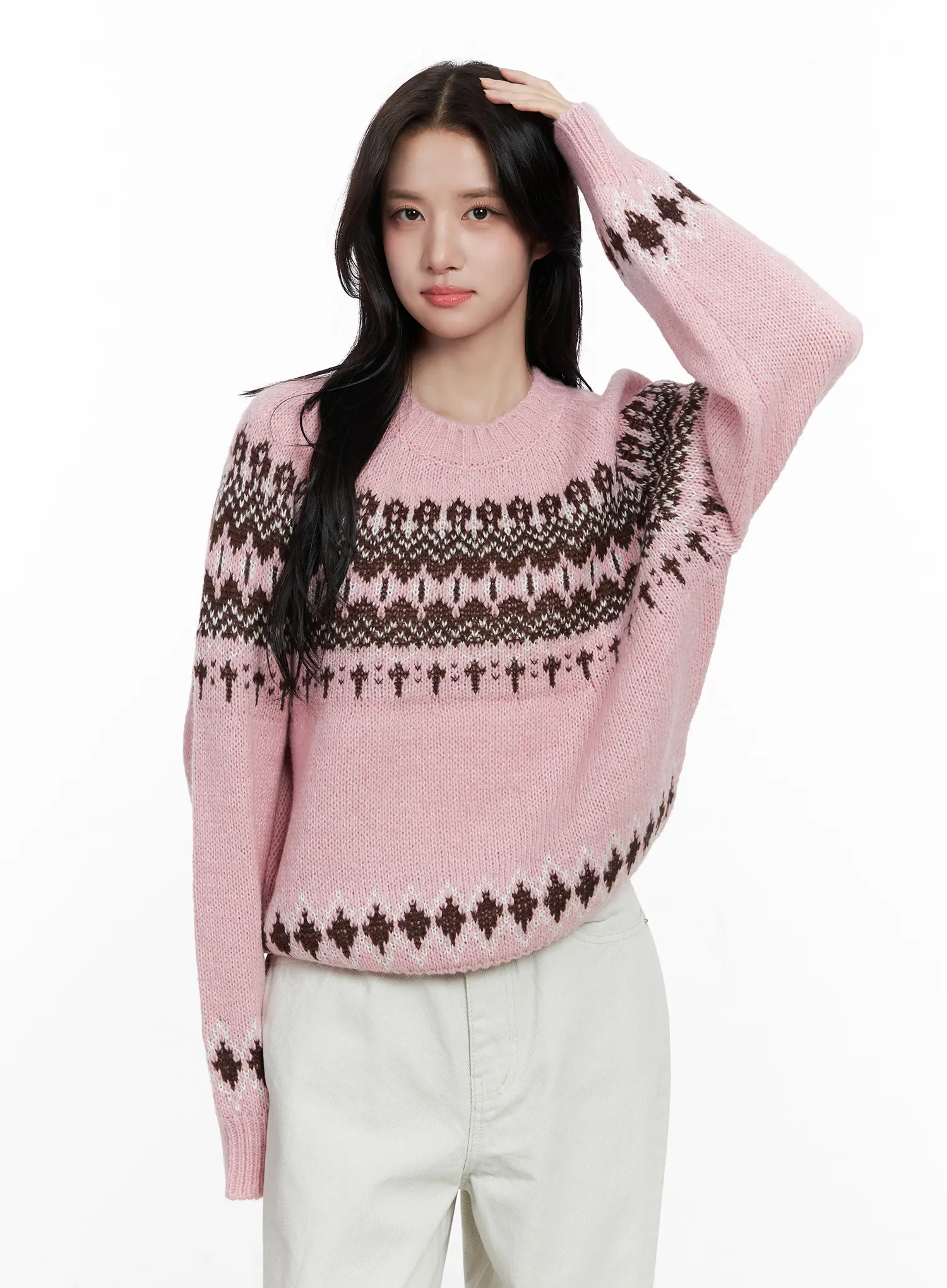 Nordic Knit Sweater CO522 - Image 12