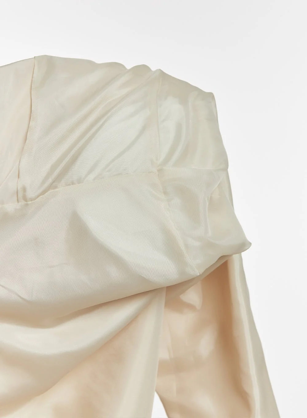 Nylon Zip-Up Cropped Jacket CF518 - Image 5