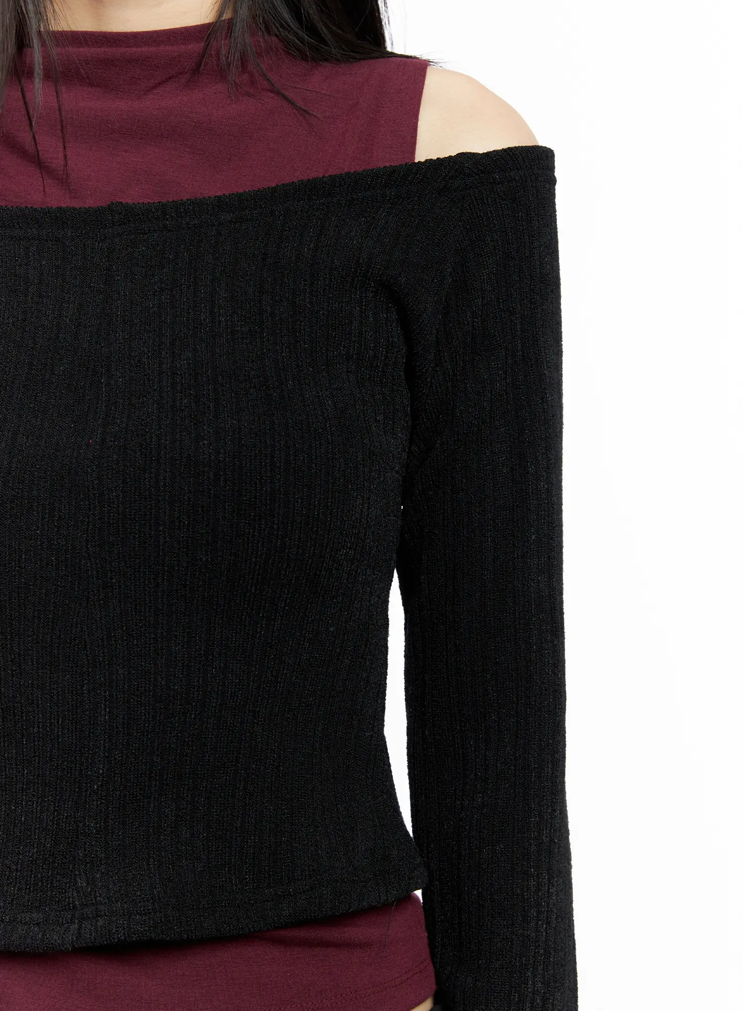 Off-Shoulder Crop Top CC1109 - Image 4