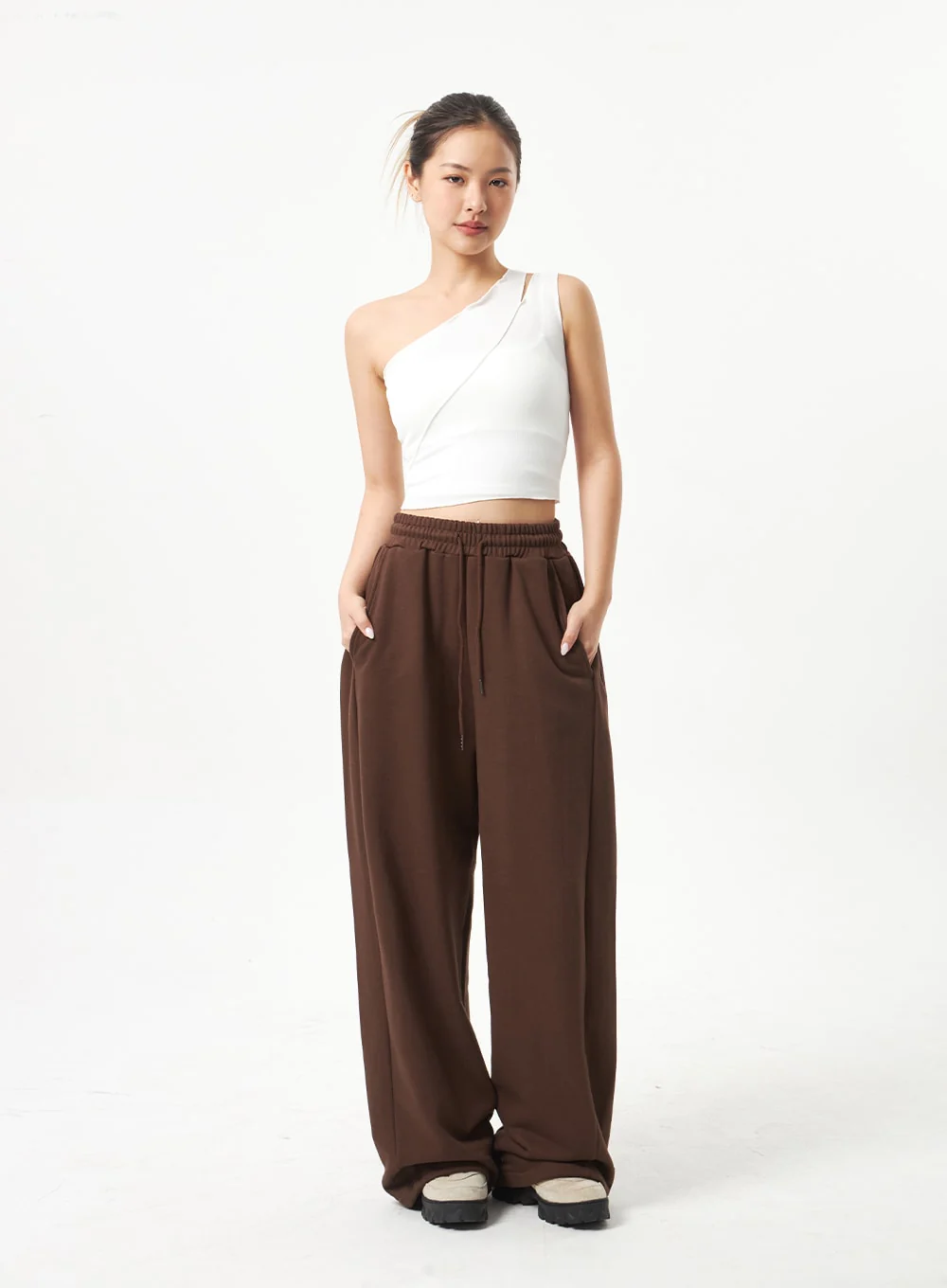 Off-Shoulder Cut Out Top CA318 - Image 4