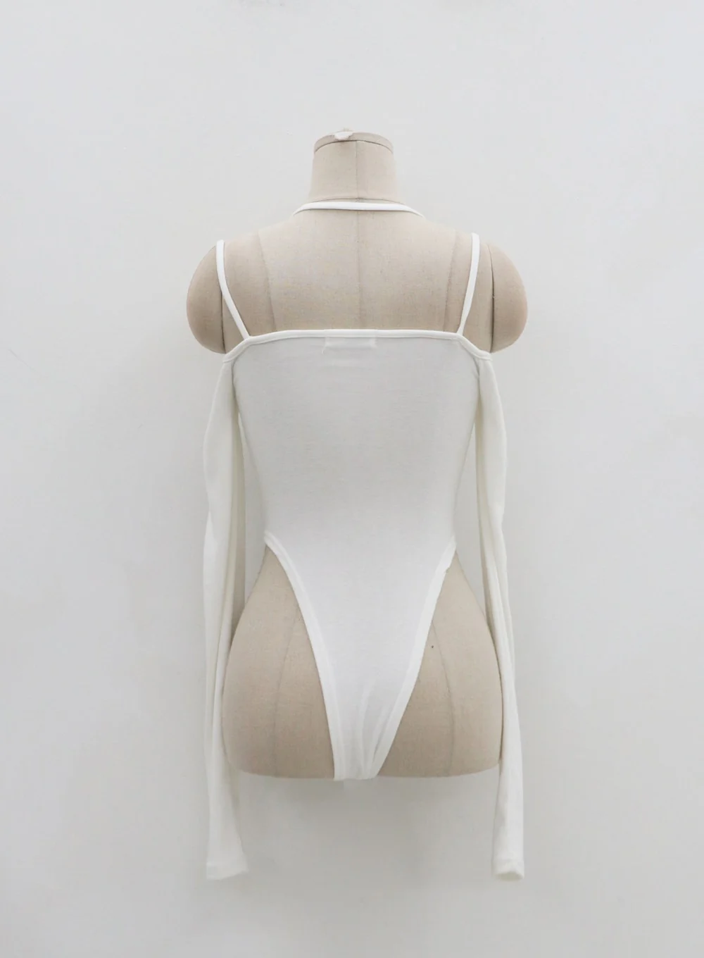Off-Shoulder Thin Straps Bodysuit IN22 - Image 17
