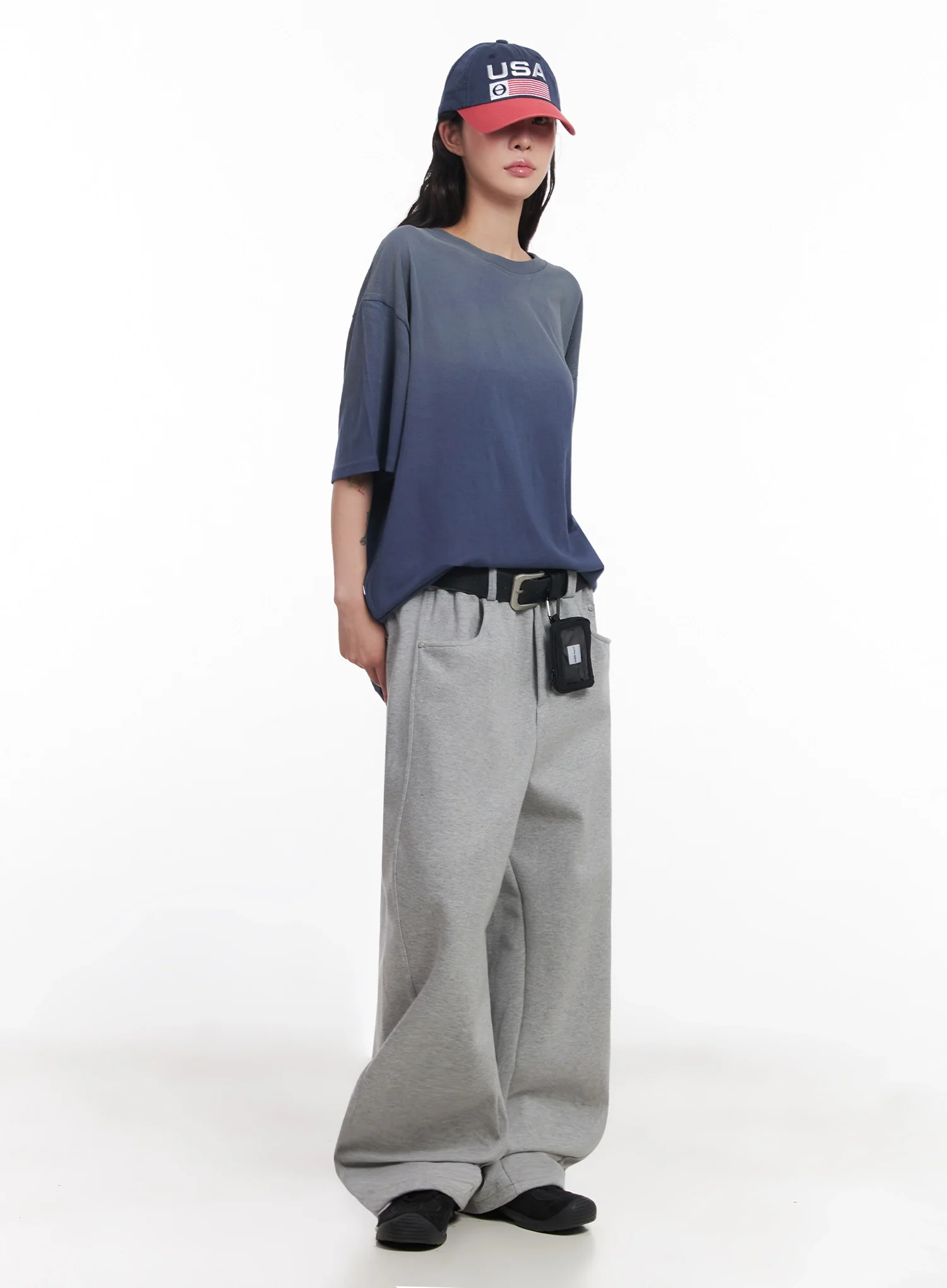 Oversized Gradient Fade T-Shirt IC503 - Image 14