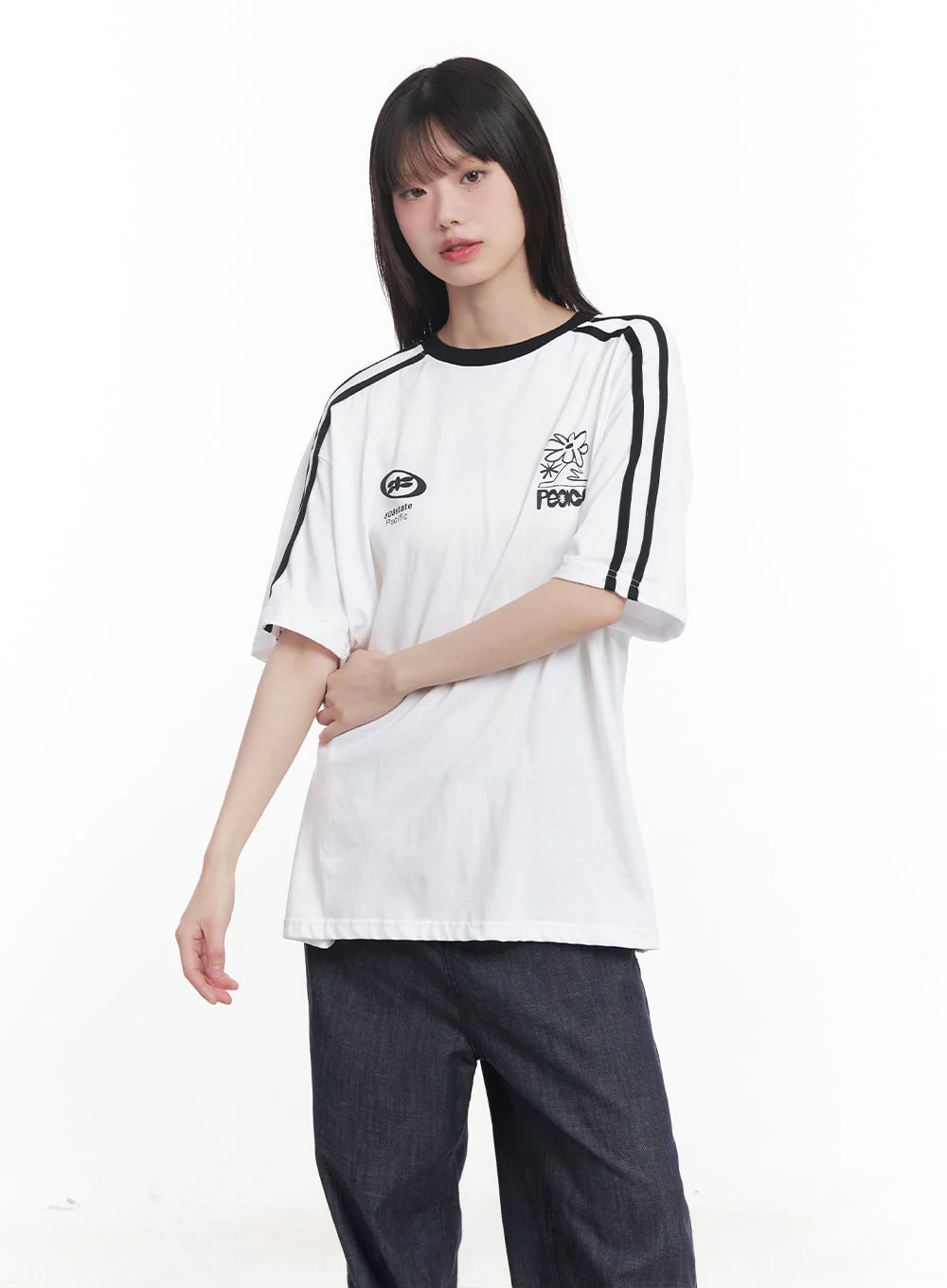 Oversized Graphic Tee CU506 - Image 10