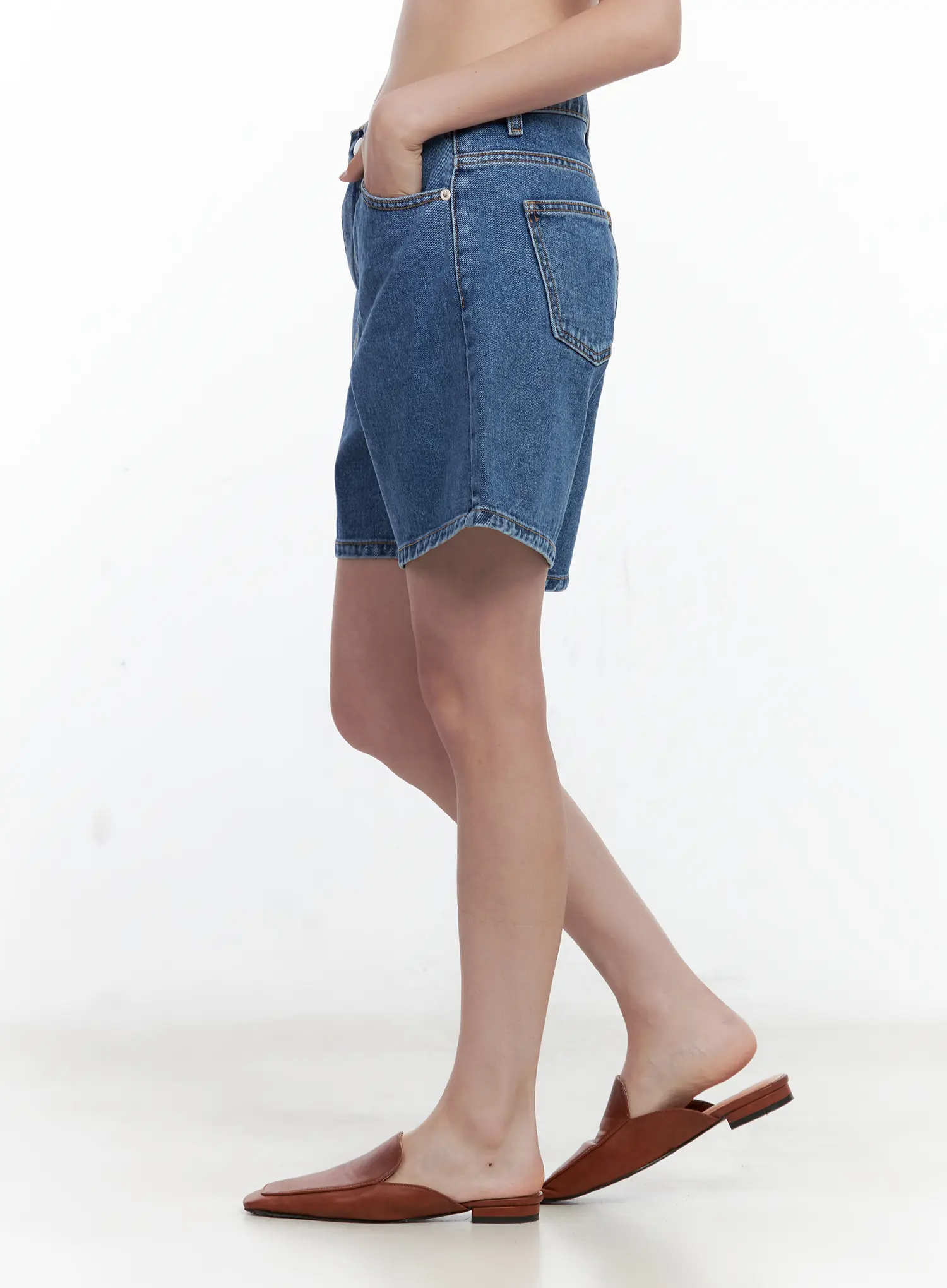 Oversized Mid-Rise Jorts CL502 - Image 3