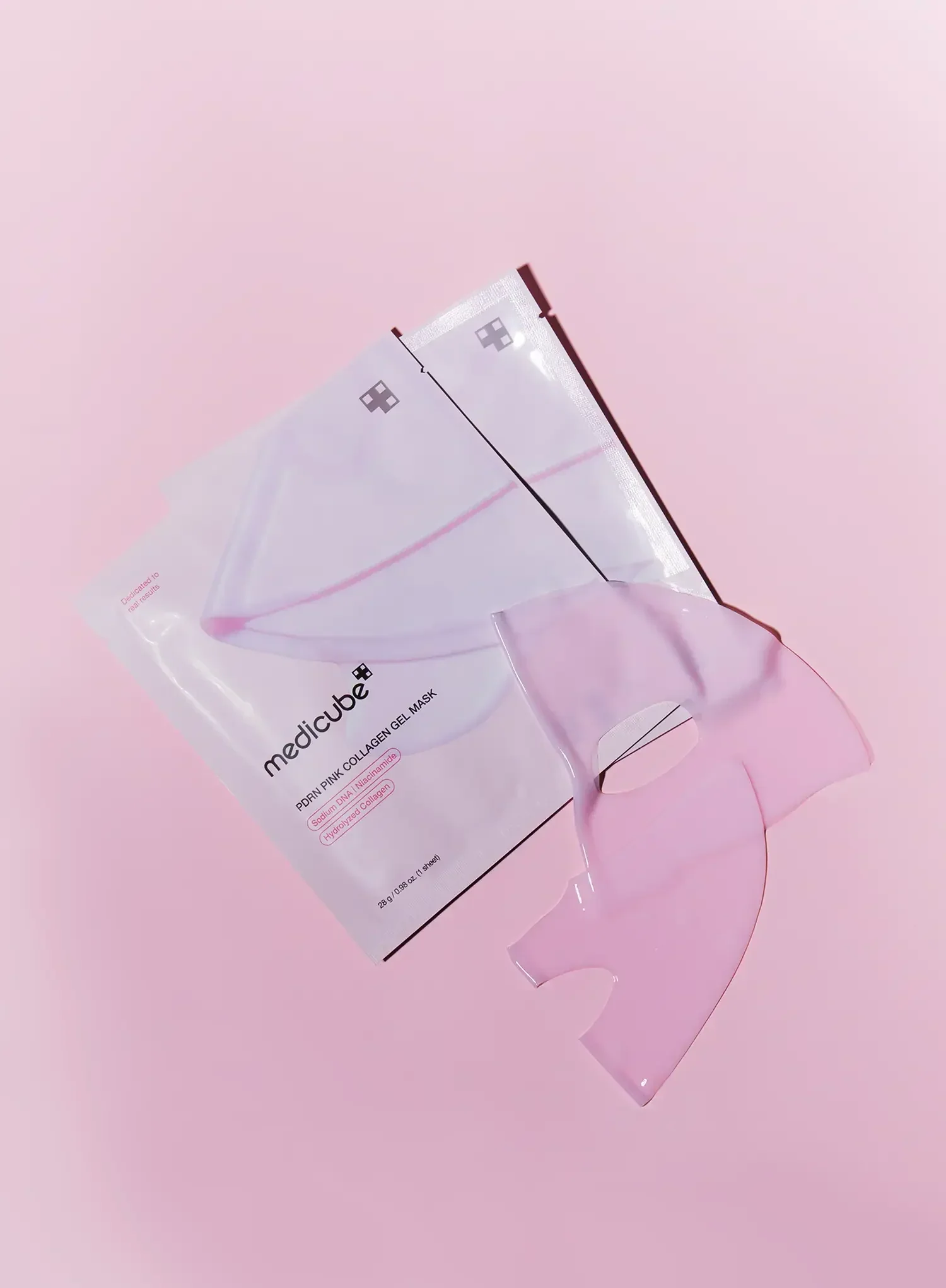 PDRN Pink Collagen Gel Mask Set (28g x 4ea) - Image 3