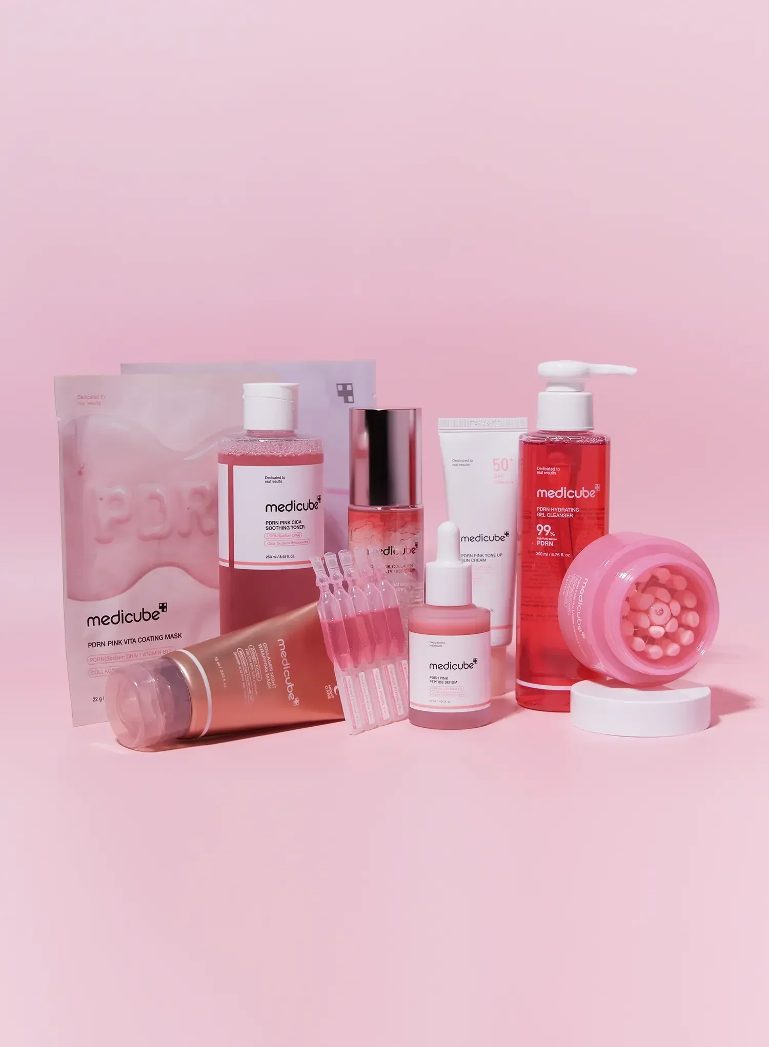 PDRN Pink Collagen Gel Mask Set (28g x 4ea) - Image 4