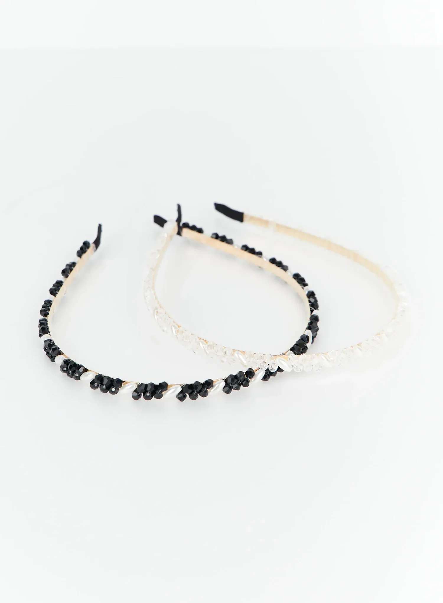 Pearl Cubic Beaded Hairband IY511 - Image 5