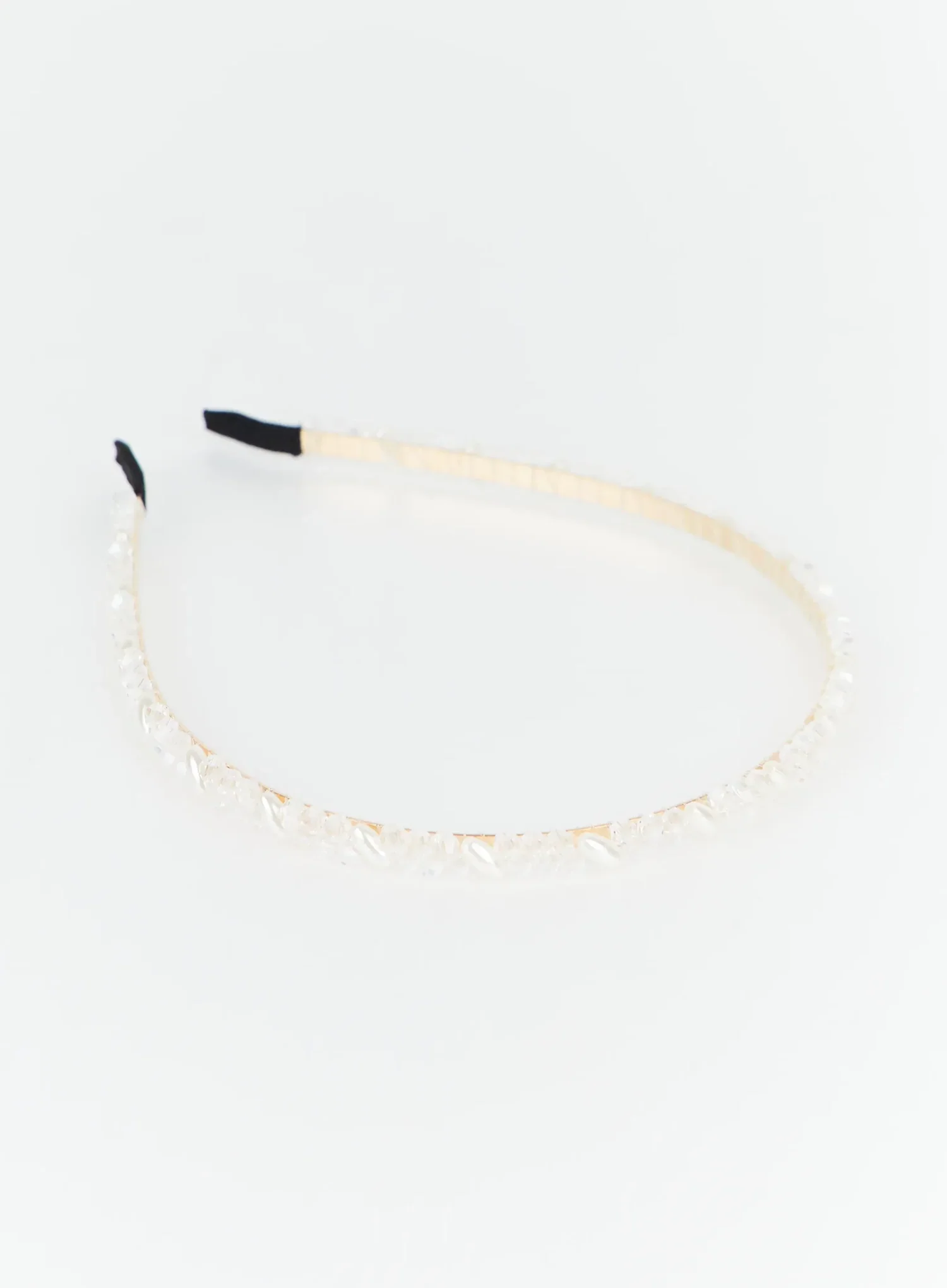 Pearl Cubic Beaded Hairband IY511 - Image 6