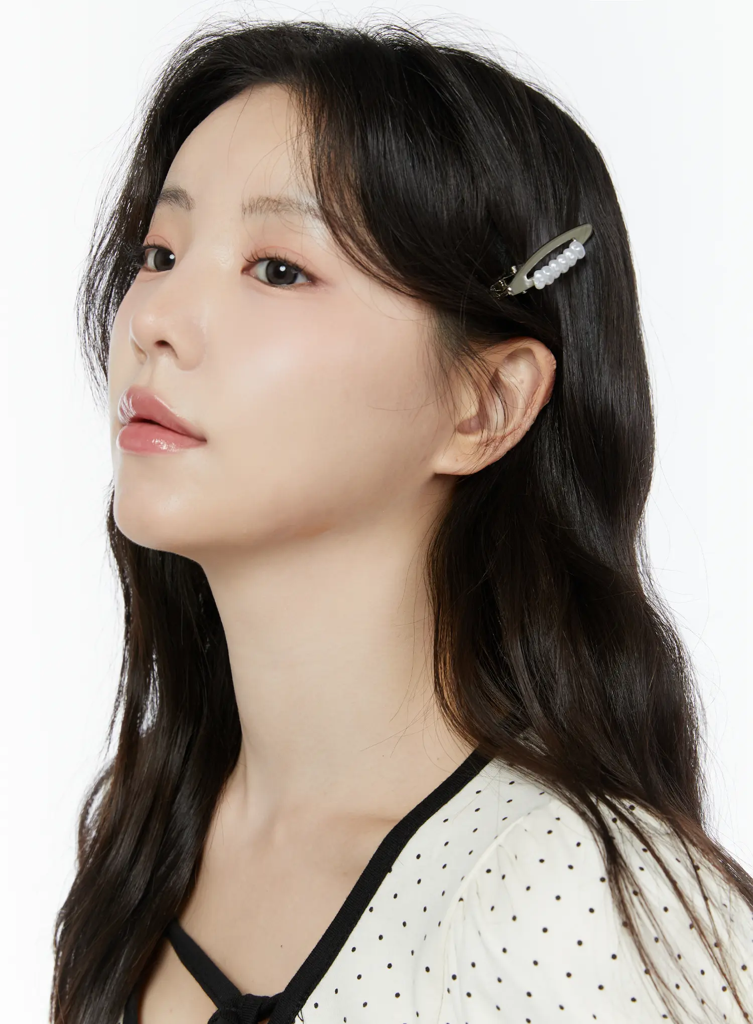 Pearl Hair Clip IY511 - Image 3
