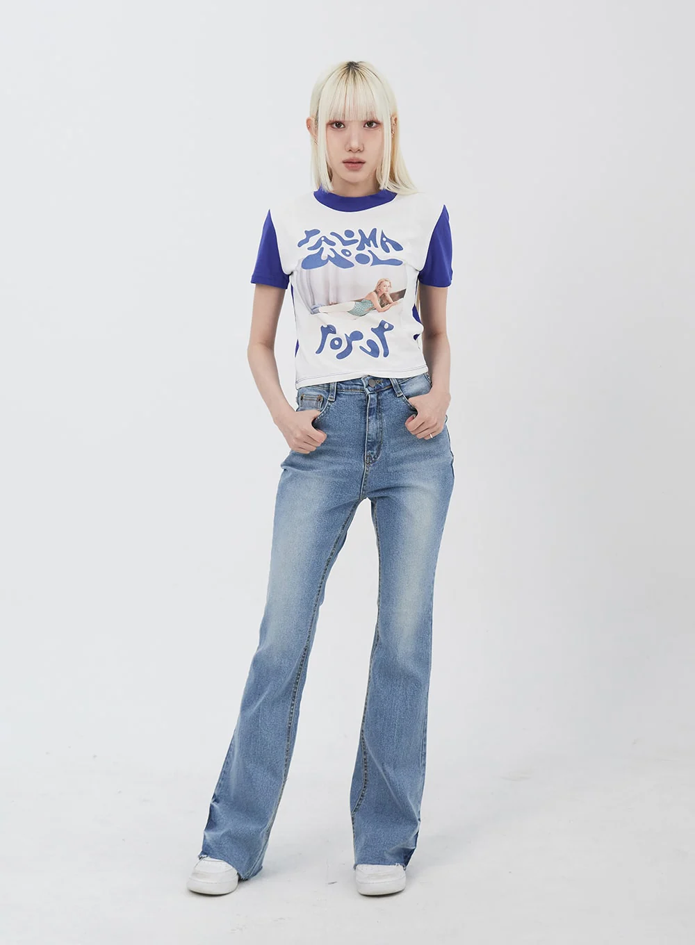 Photo Print Tee IU313 - Image 2