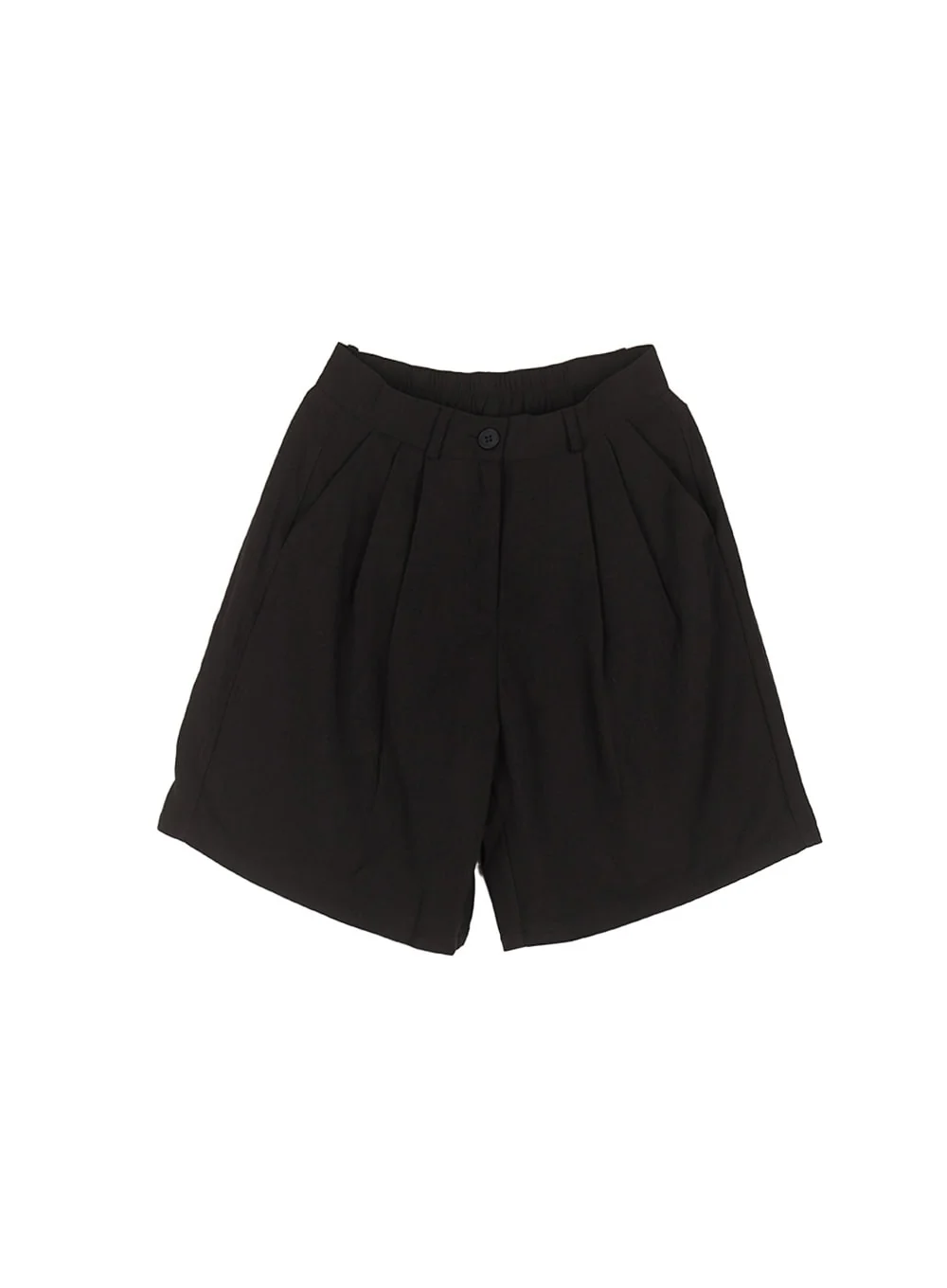 Pintuck Cotton Midi Shorts IY508 - Image 18