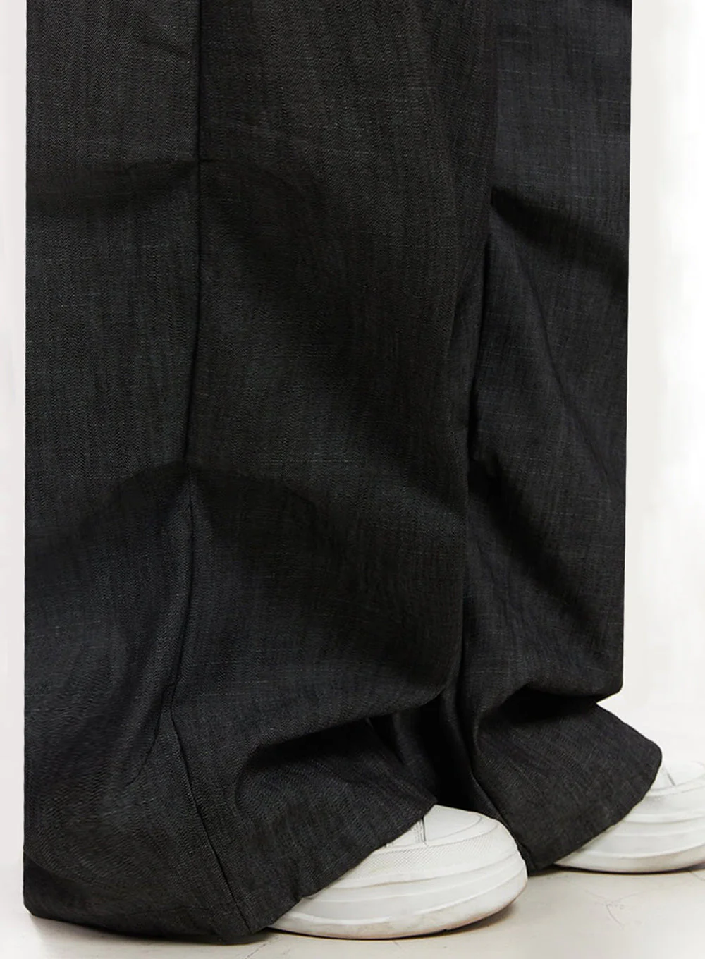 Pintuck Denim Sweatpants IY529 - Image 8