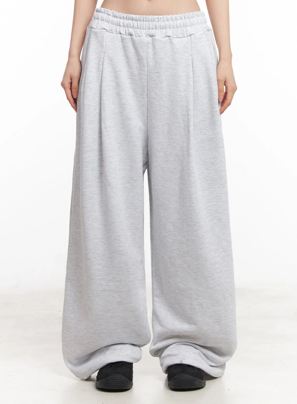 Pintuck Oversized Sweatpants IY516 - Image 6