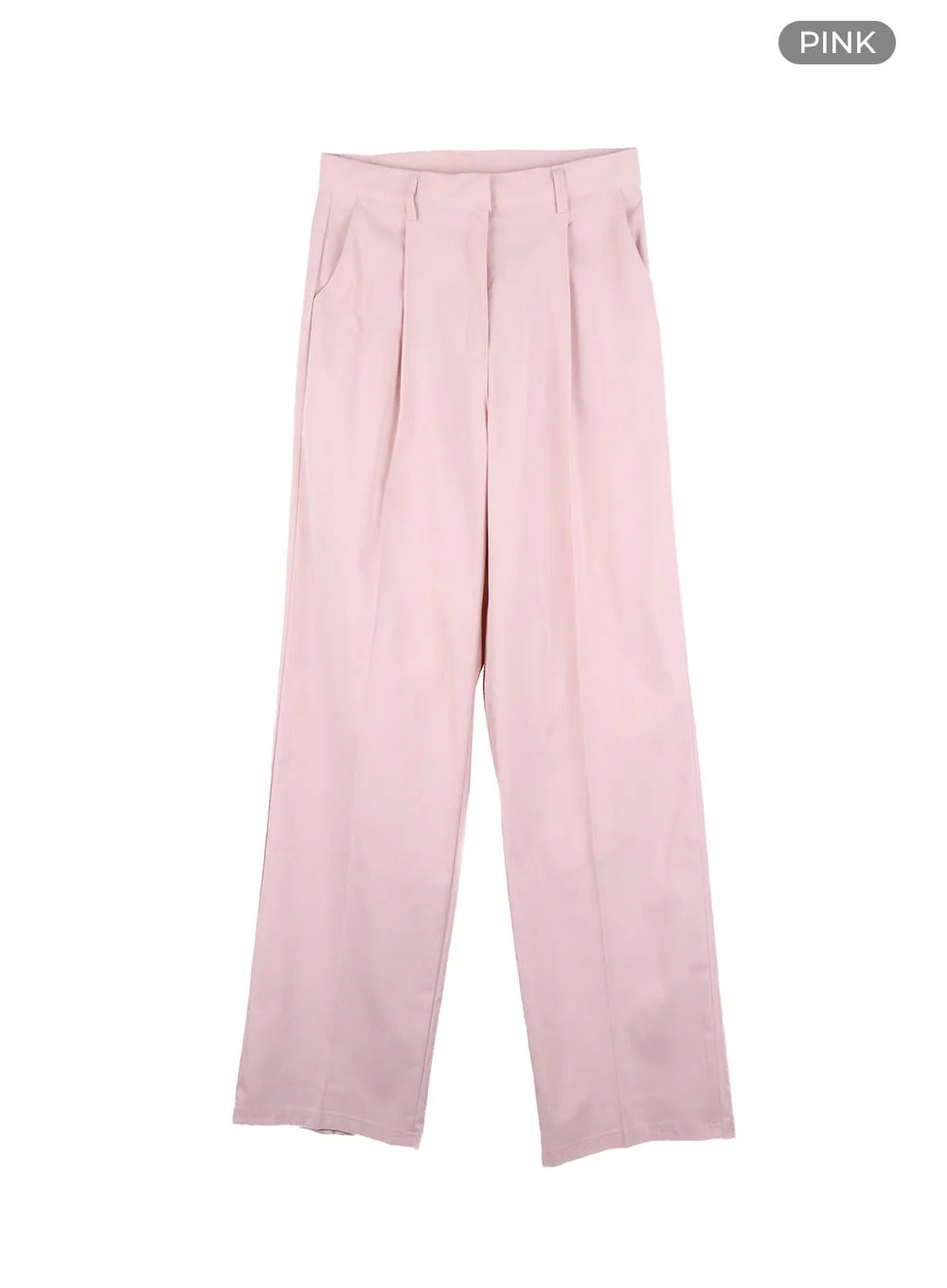 Pintuck Straight Fit Trousers OA419 - Image 10