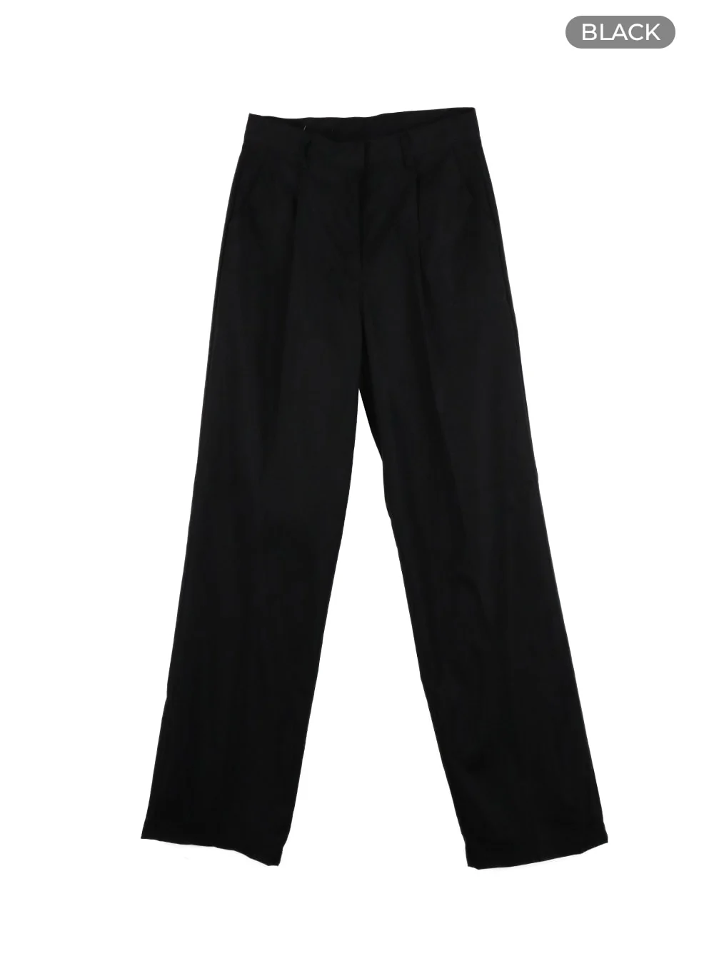 Pintuck Straight Fit Trousers OA419 - Image 7