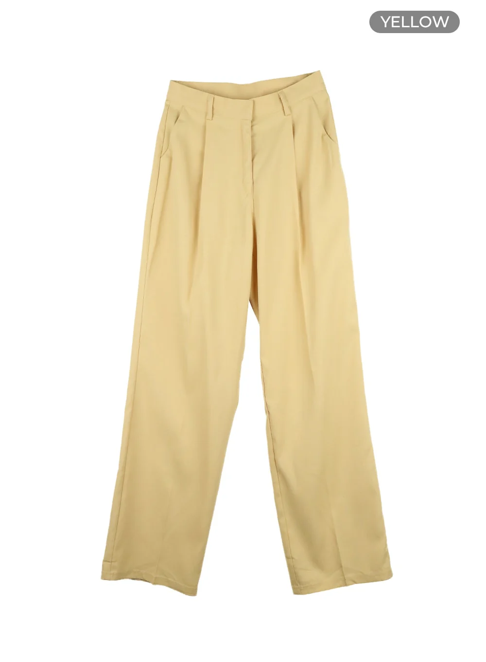 Pintuck Straight Fit Trousers OA419 - Image 8
