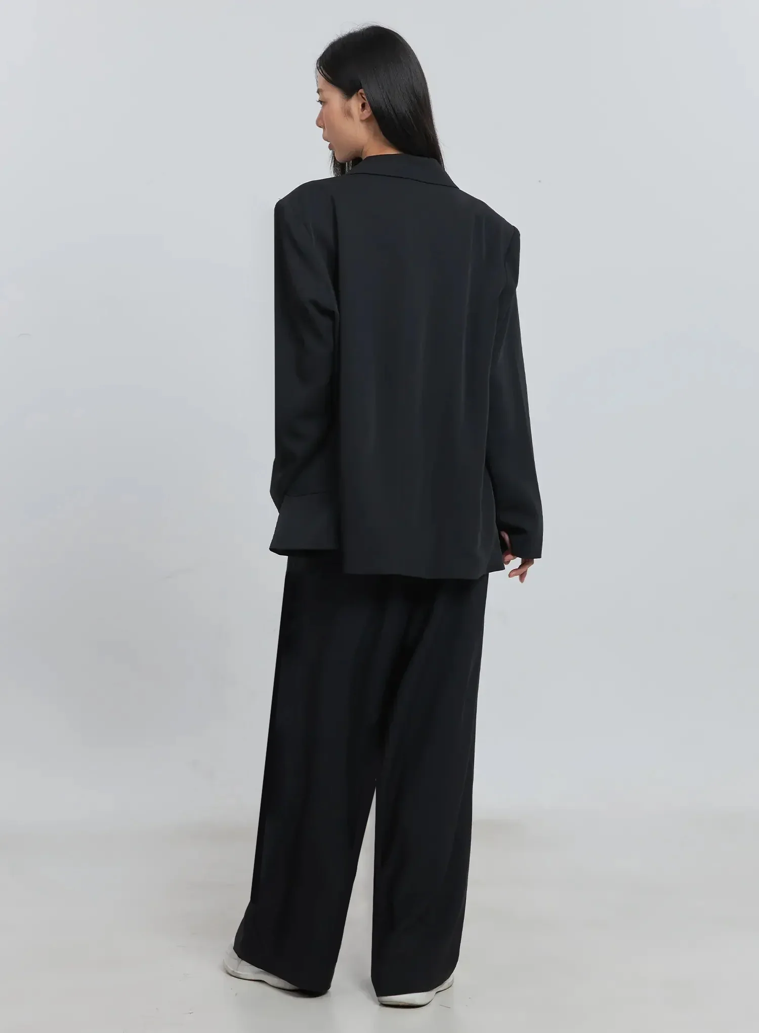 Pintuck Wide-Leg Pants IU512 - Image 16