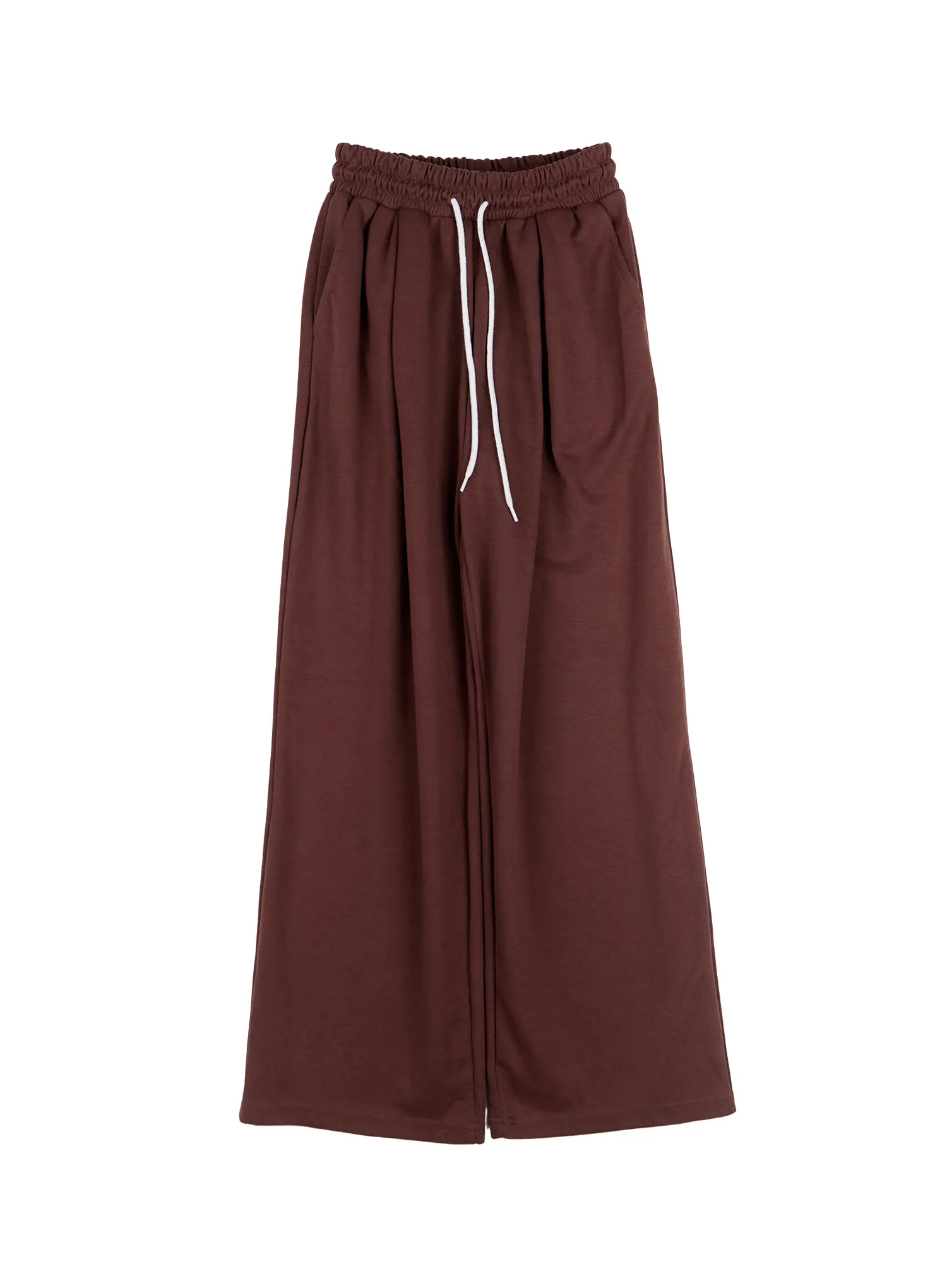 Pintuck Wide-Leg Sweatpants CS519 - Image 11