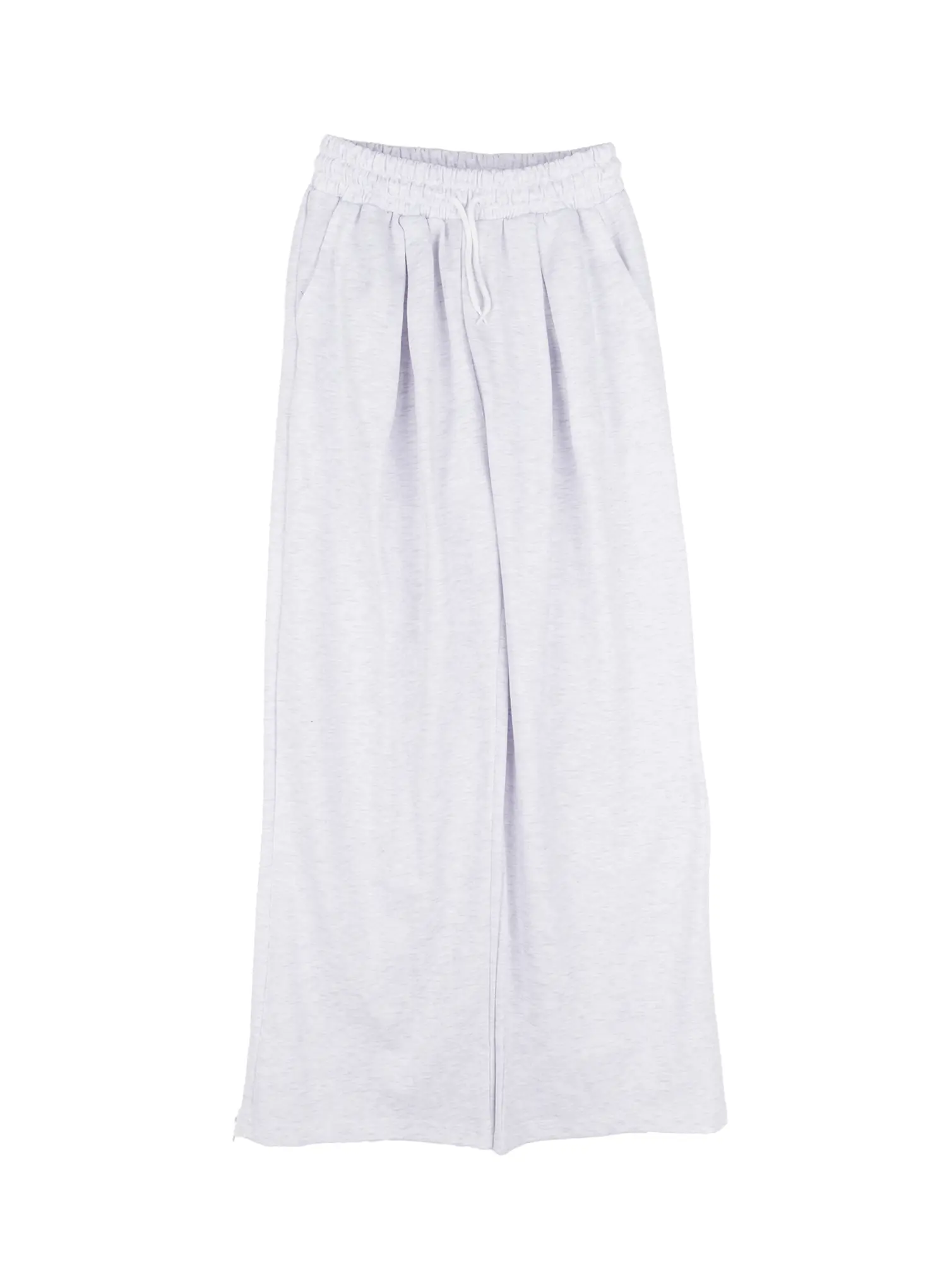 Pintuck Wide-Leg Sweatpants CS519 - Image 9