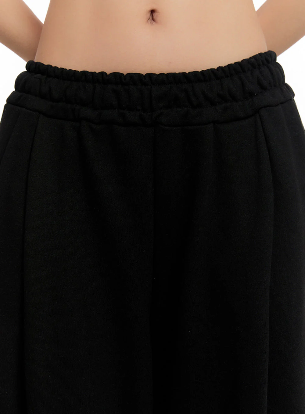 Pintuck Wide-Leg Sweatpants IU509 - Image 3