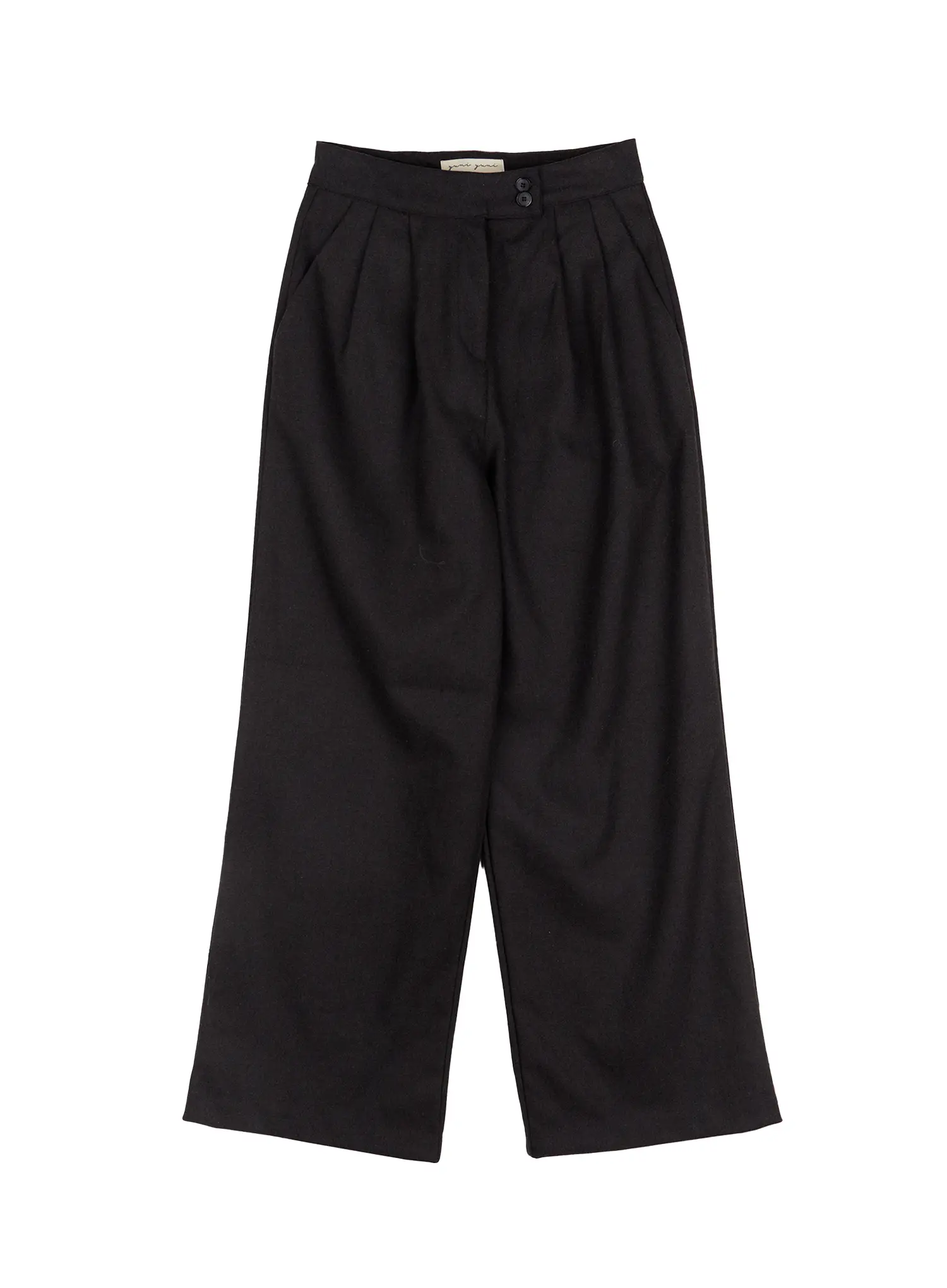 Pintuck Wide-Leg Trousers F502 - Image 9