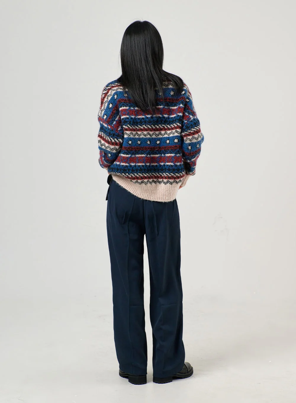 Pintuck Wide Pants OF405 - Image 4