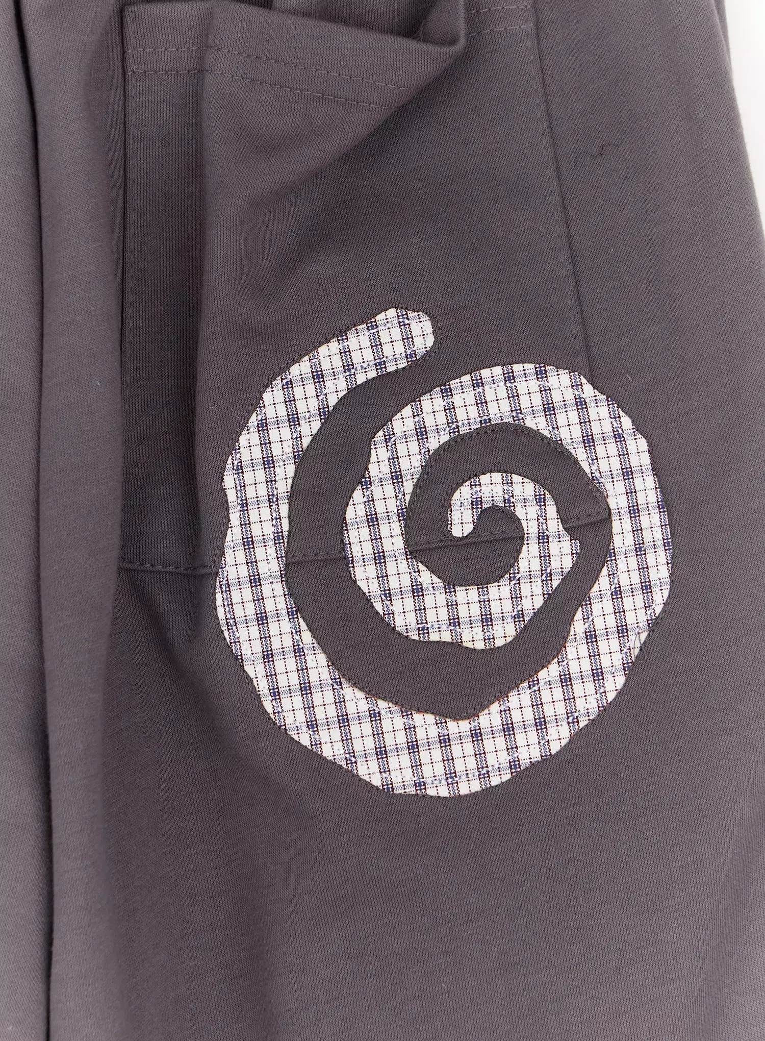 Plaid Spiral Detail Sweatpants IA523 - Image 26