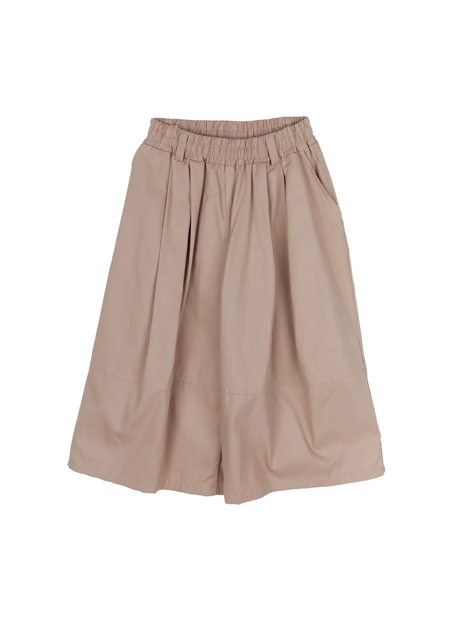 Pleated Bermuda Pants CA528 - Image 10
