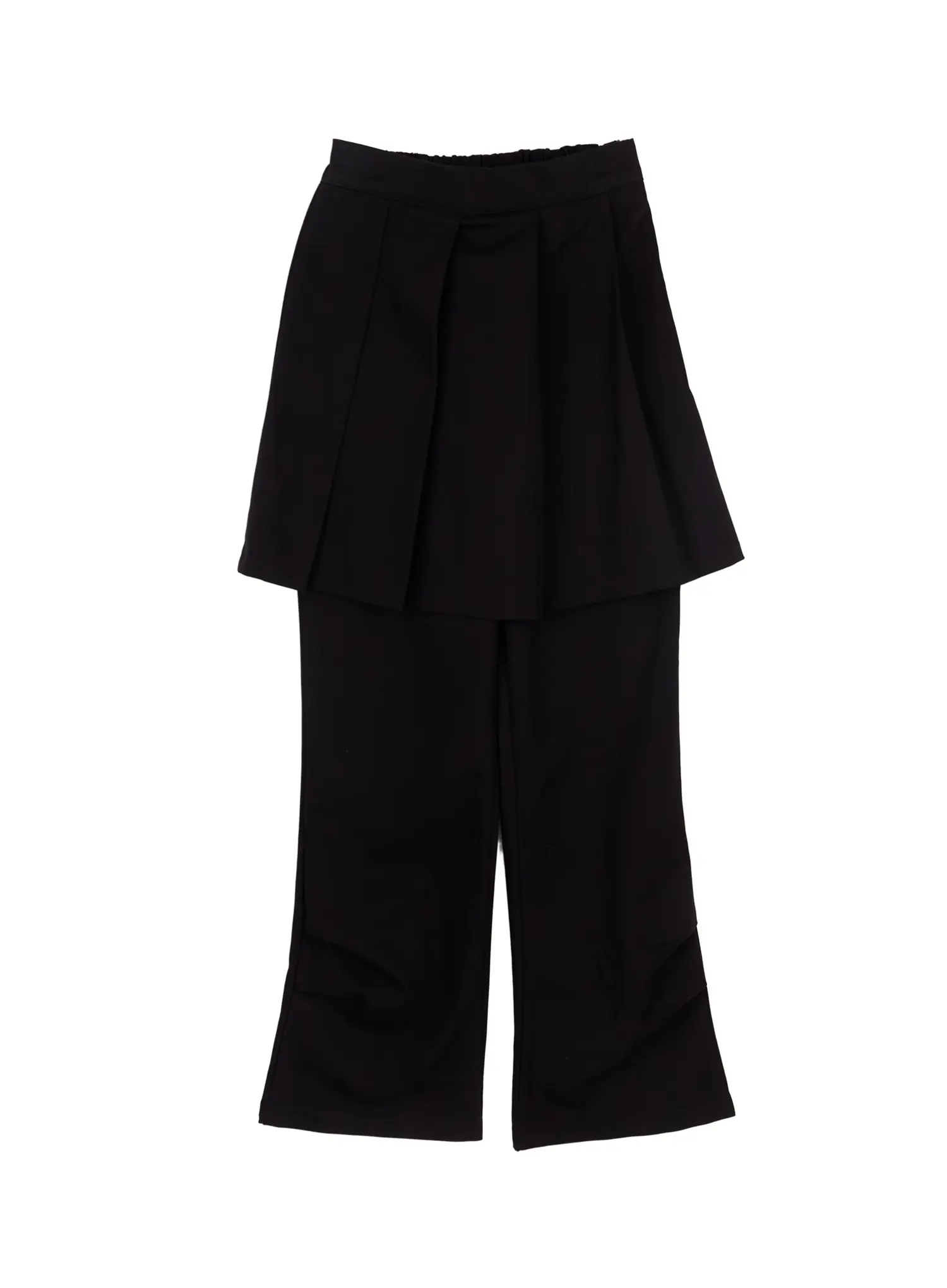 Pleated Layered Skirt Pants CF523 - Image 13