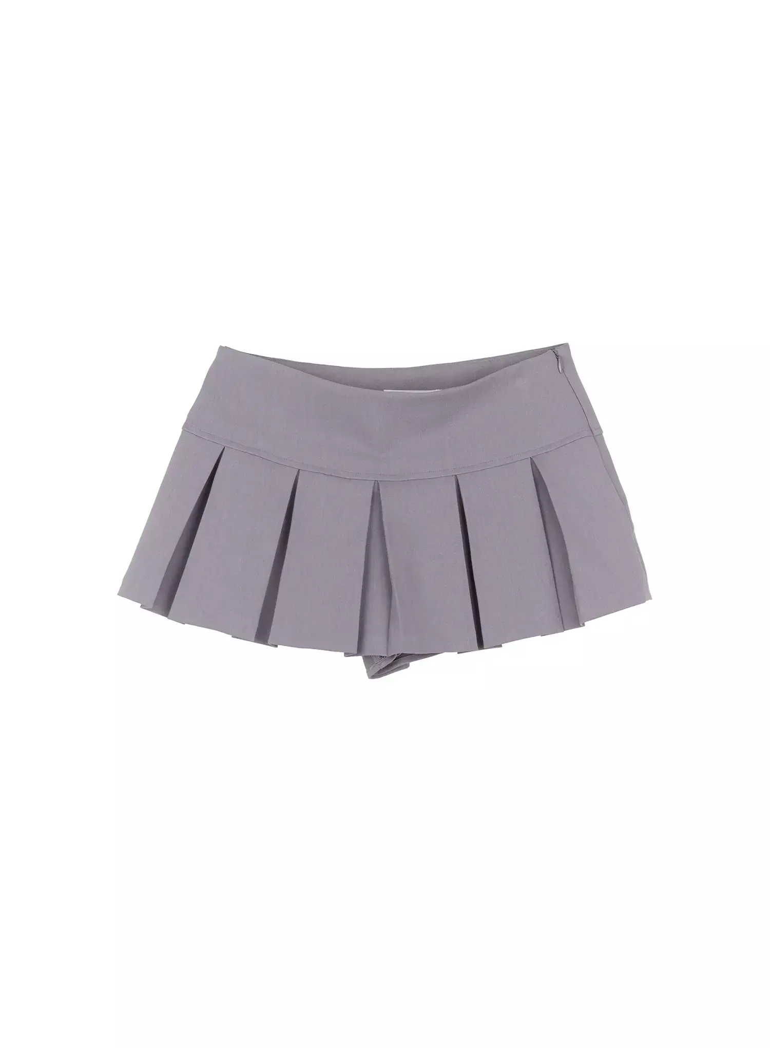 Pleated Low-Rise Mini Skirt IS515 - Image 13