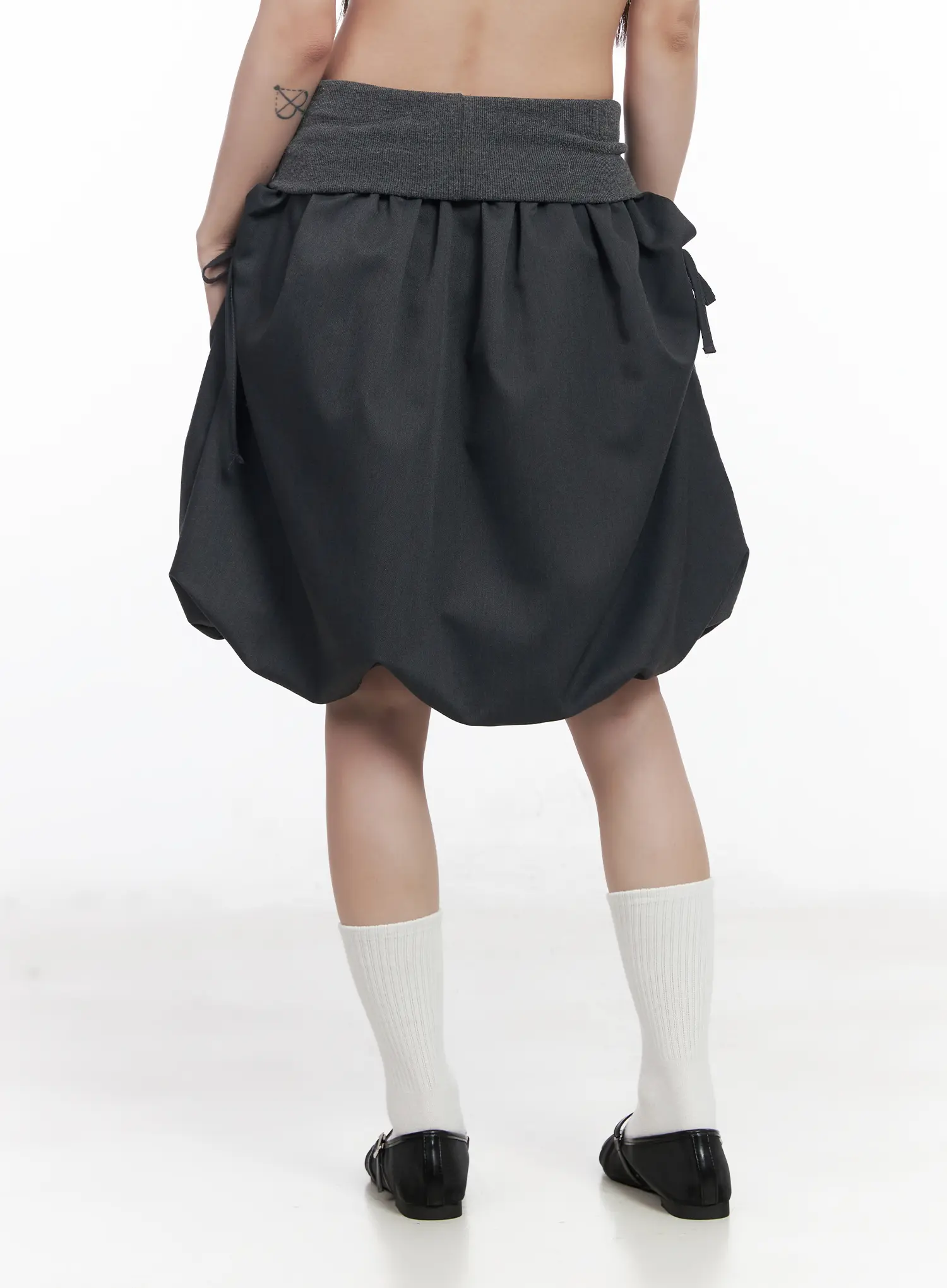 Pleated Midi Skirt CF523 - Image 4