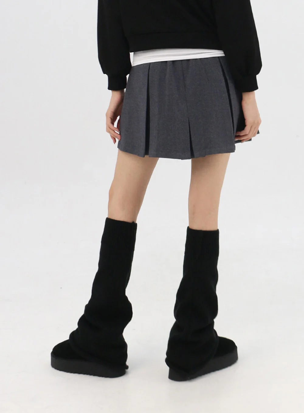 Pleated Mini Skirt IN314 - Image 5