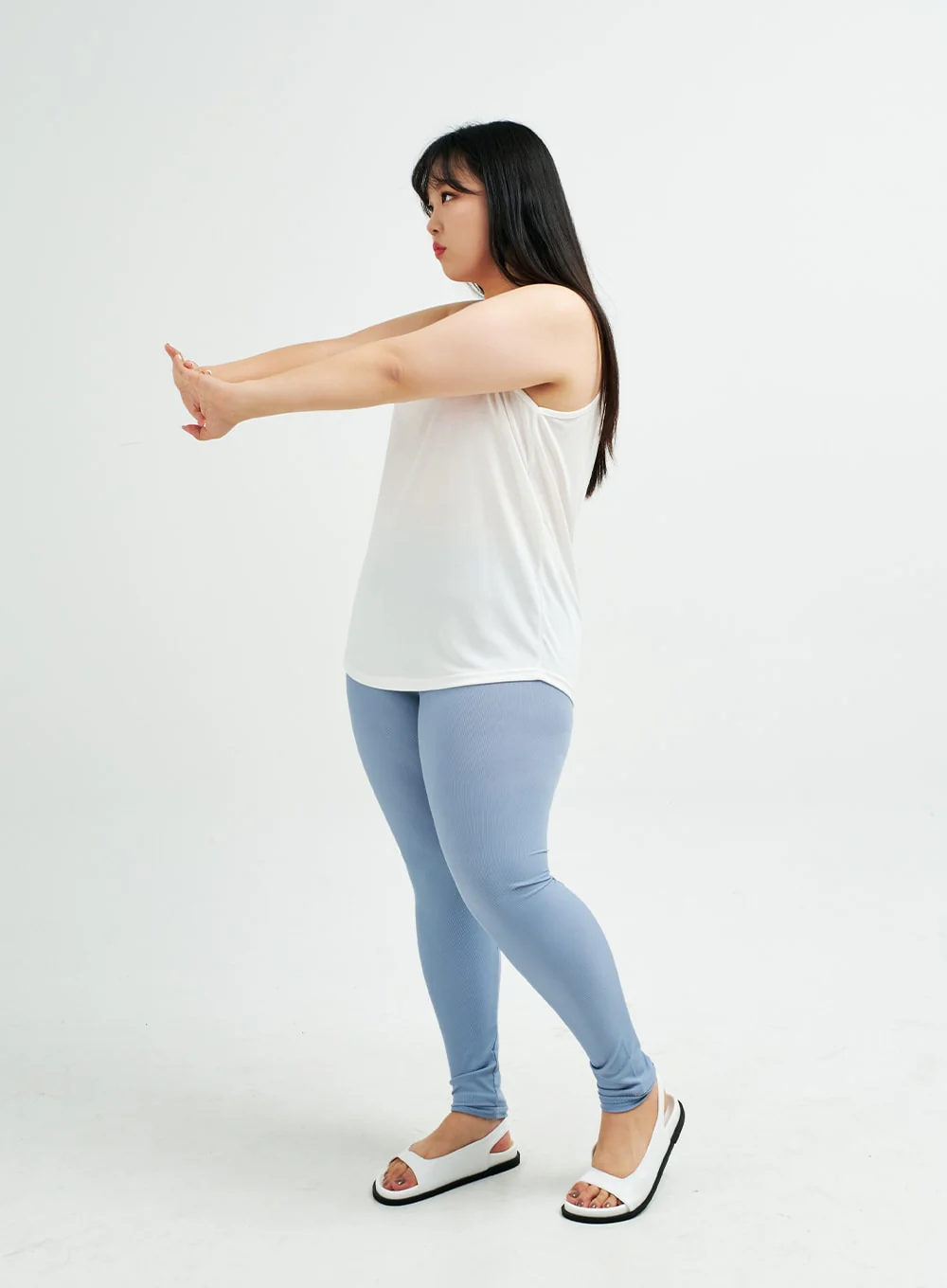 Plus Soft Summer Leggings IY24 - Image 11