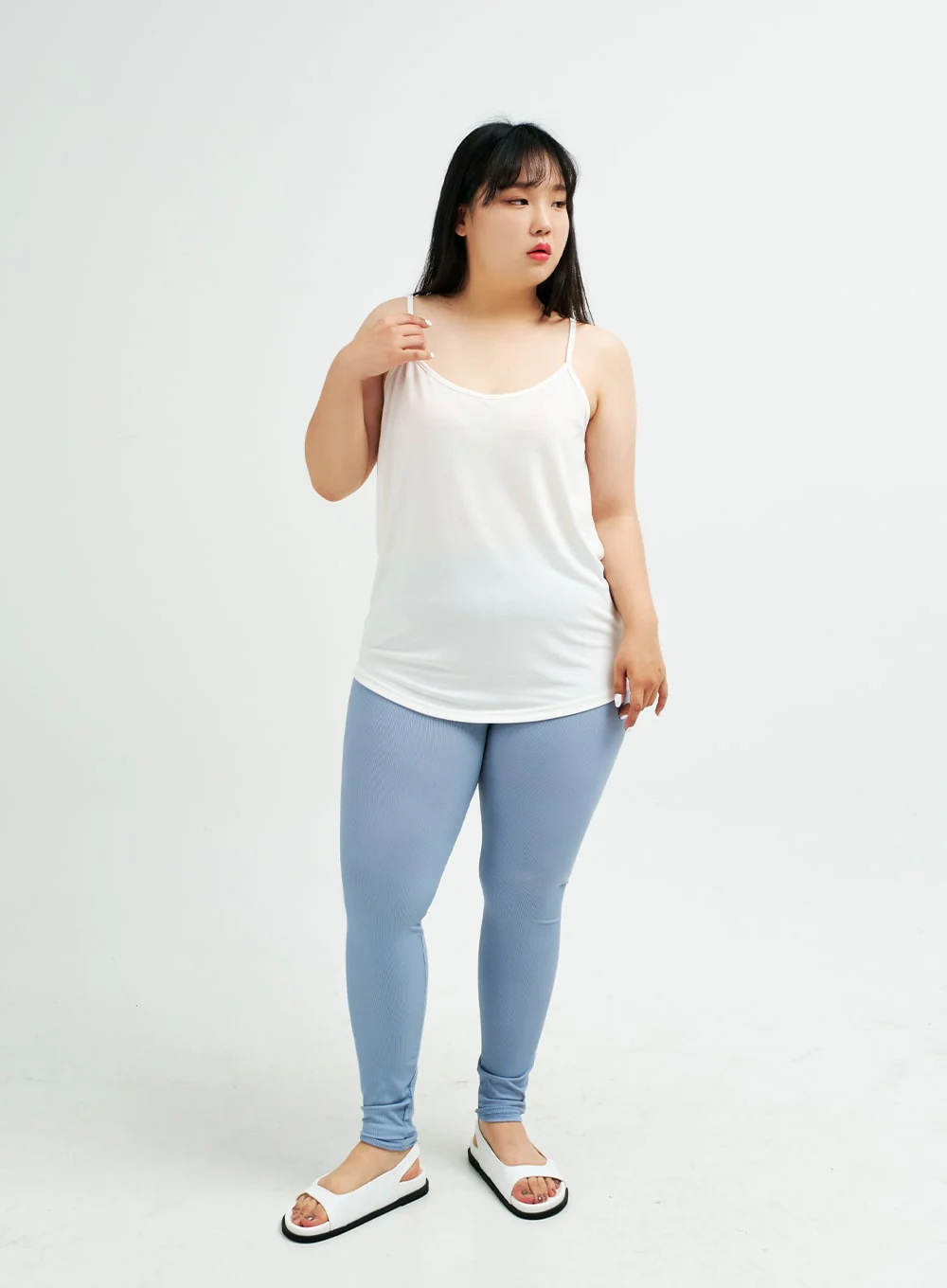 Plus Soft Summer Leggings IY24 - Image 6