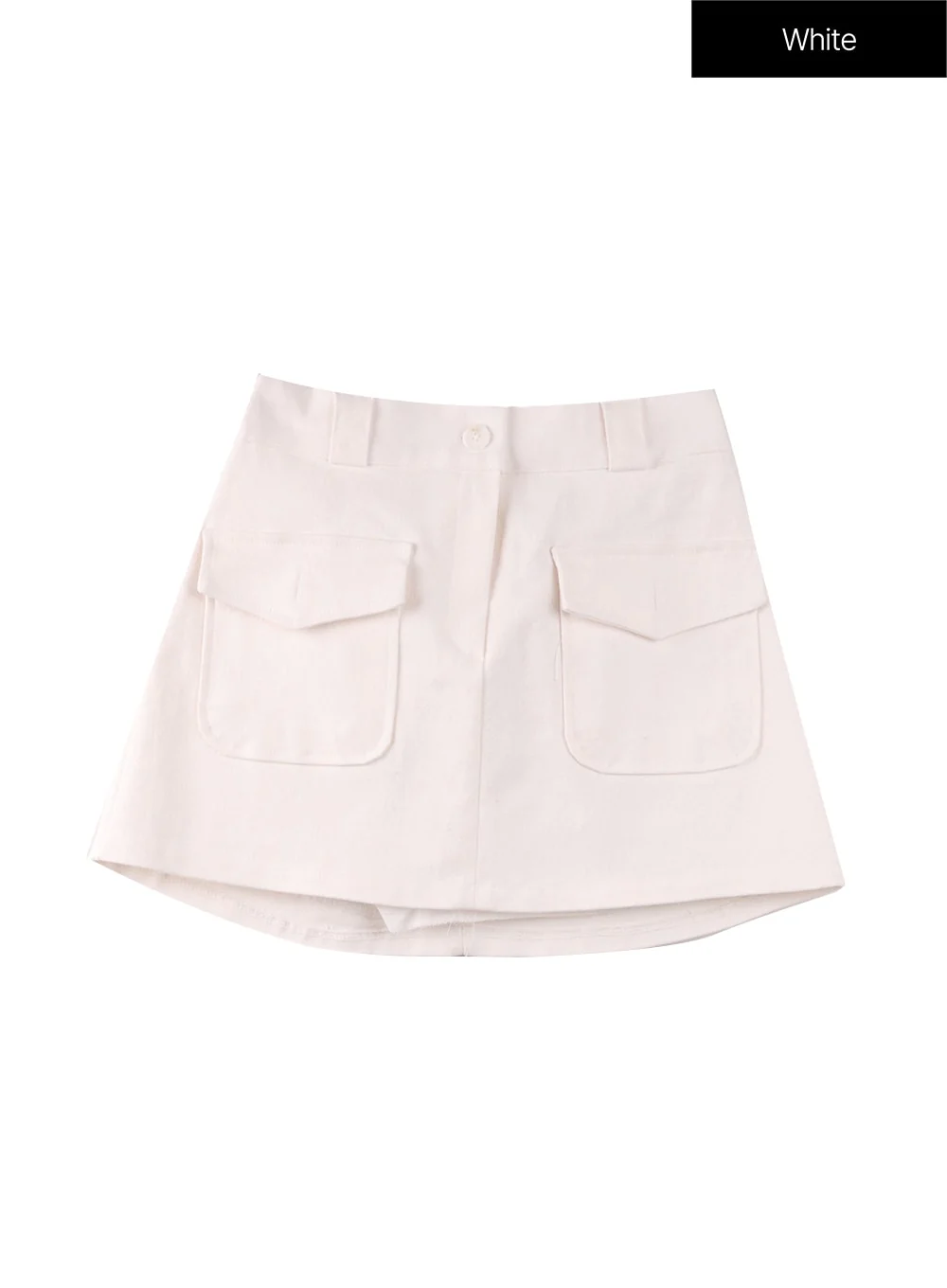 Pocket Cotton Mini Skirt IF408 - Image 11